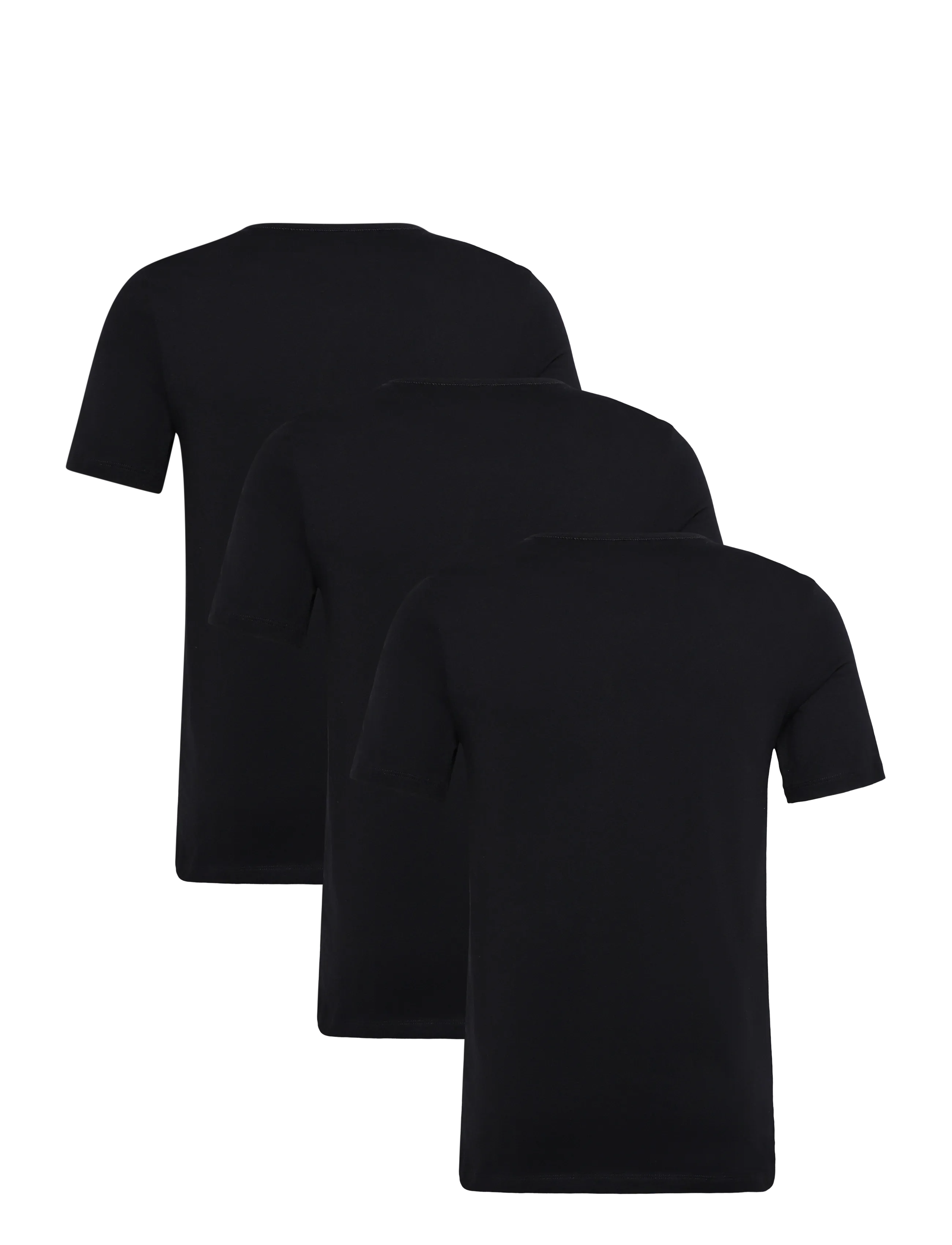 HUGO - T-SHIRT VN TRIPLET - black - 1