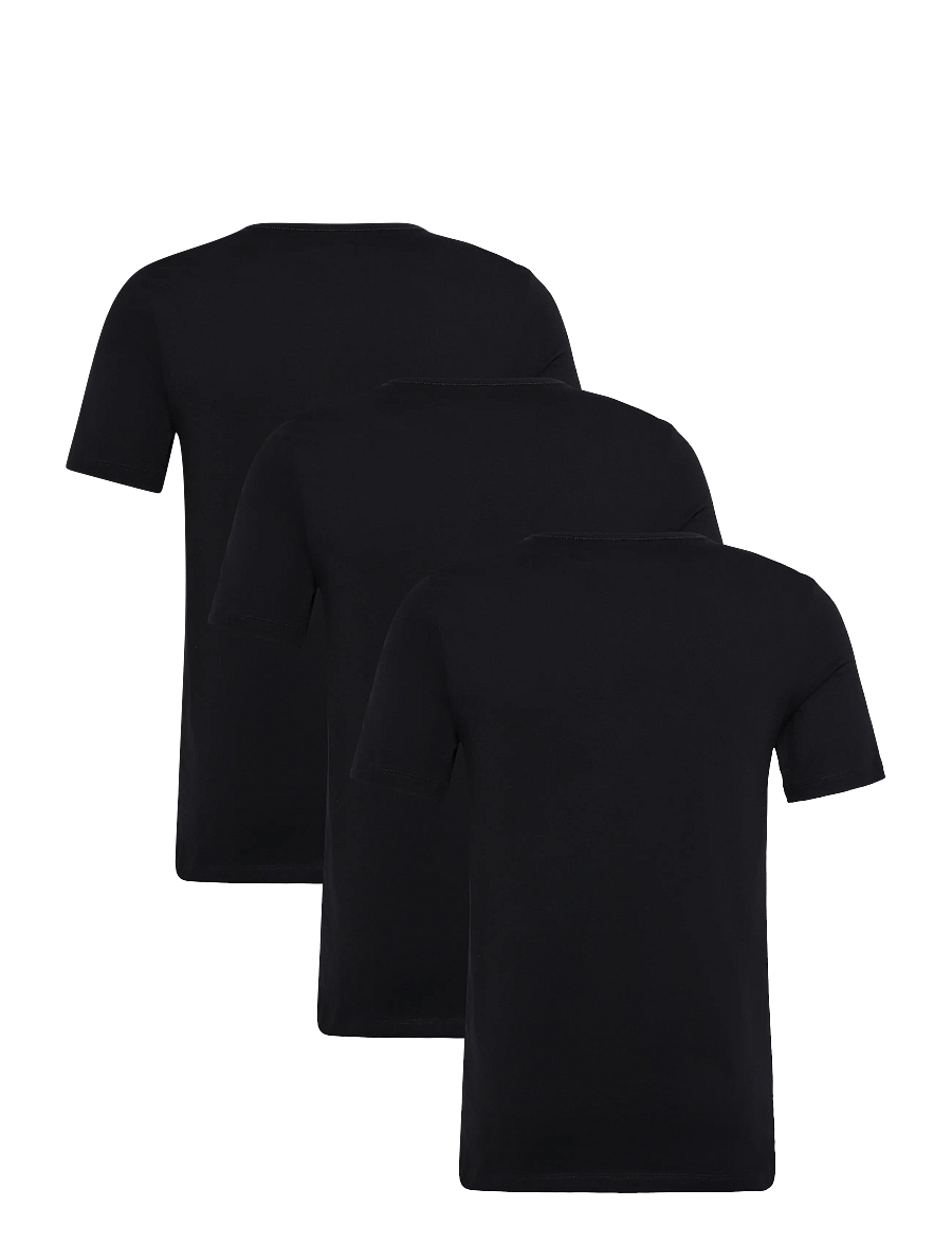 HUGO - T-SHIRT VN TRIPLET - pidžaamasärgid - black - 1