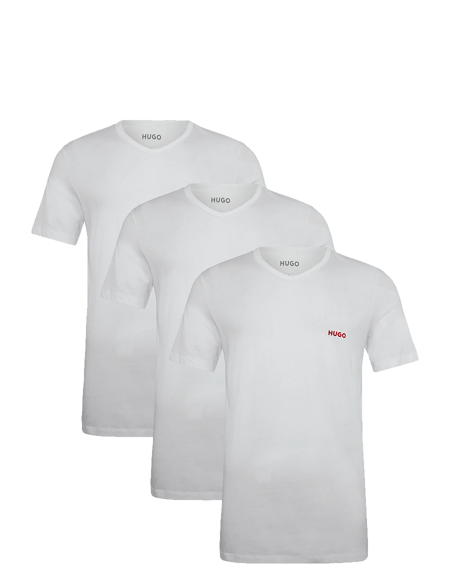 HUGO - T-SHIRT VN TRIPLET - pidžaamasärgid - white - 0