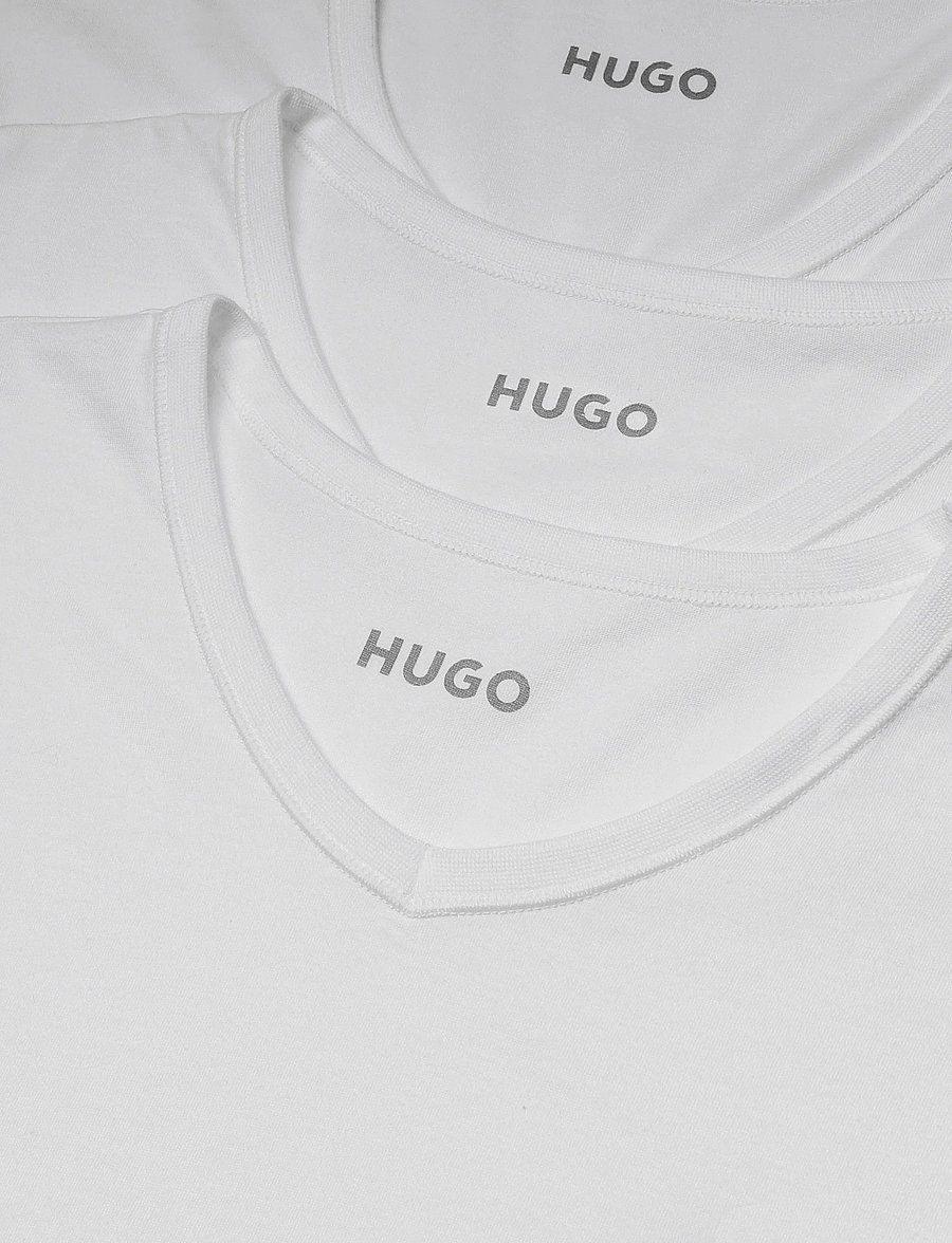 HUGO - T-SHIRT VN TRIPLET - pidžaamasärgid - white - 2