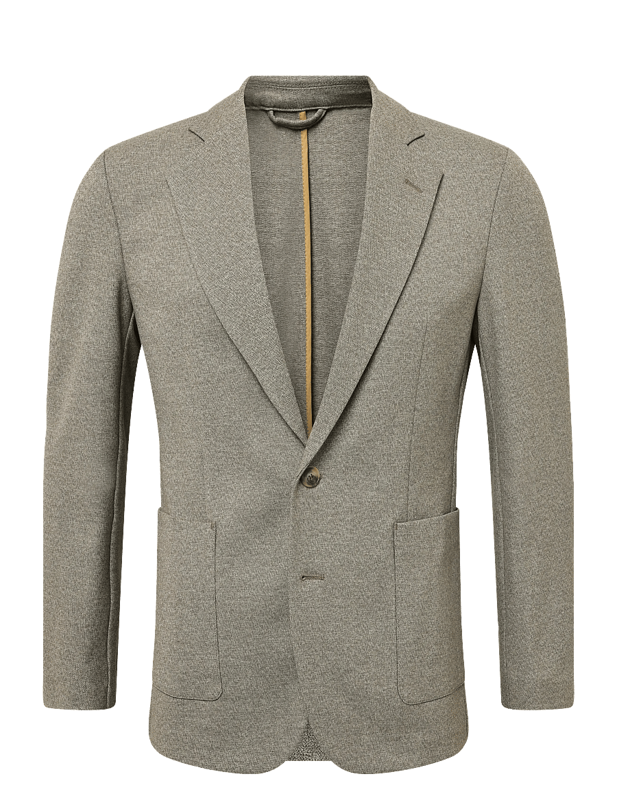 HUGO - Hanfred261X - enkeltradede blazere - medium beige - 1