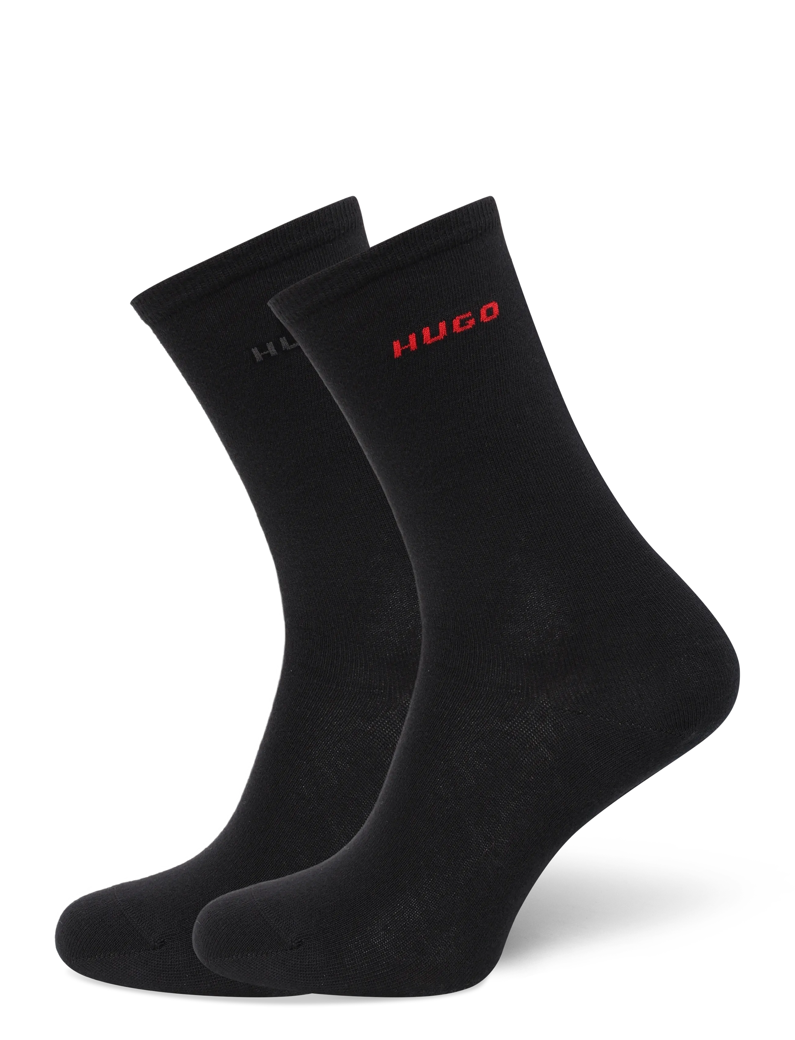 HUGO 2P RS UNI LOGO CC W - Aluspesu - BLACK / black