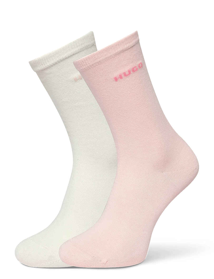 HUGO - 2P RS UNI LOGO CC W - vanliga strumpor - light/pastel pink - 0