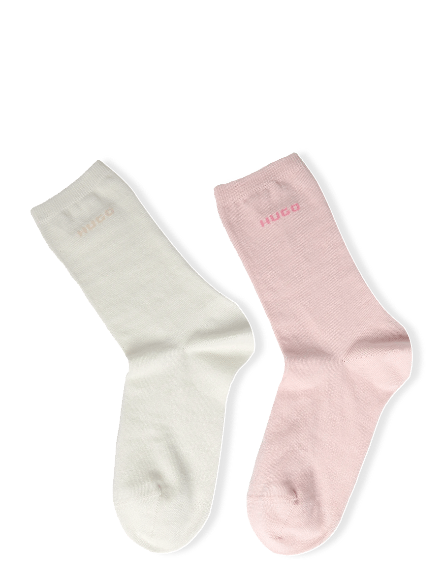 HUGO - 2P RS UNI LOGO CC W - vanliga strumpor - light/pastel pink - 1