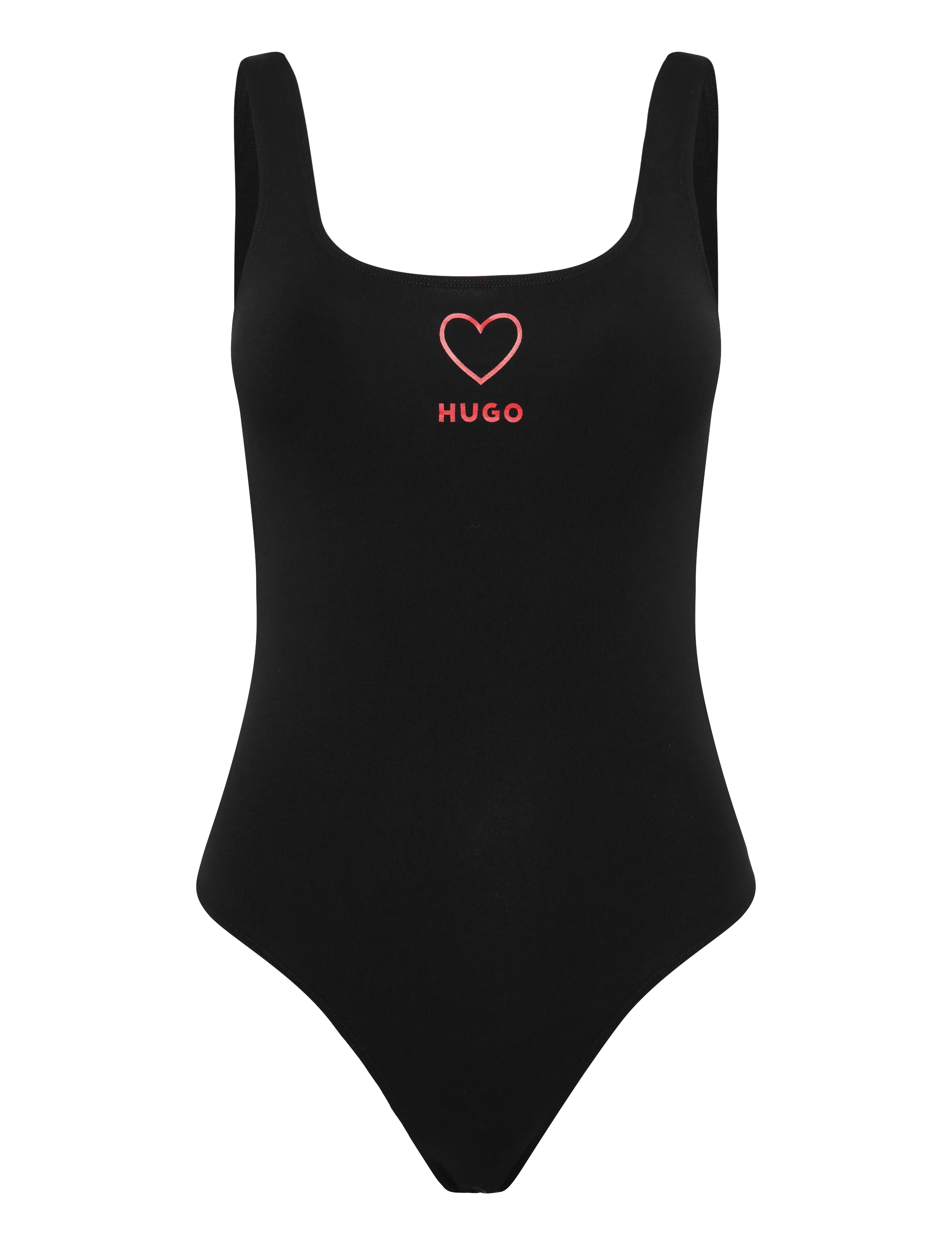 HUGO Valentine Bodysuit Schwarz - M - Damen