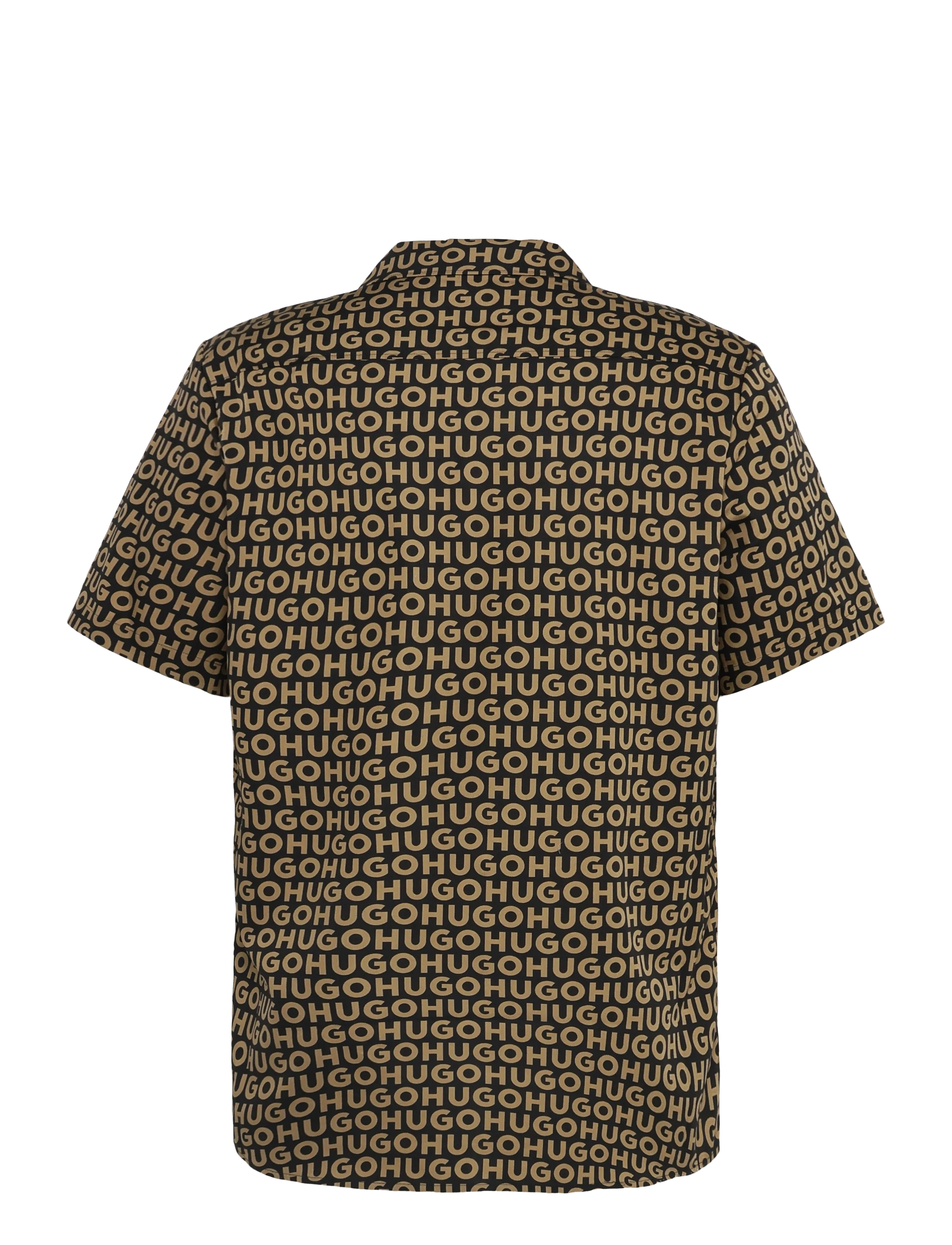 HUGO - Ellino - mustriga särgid - beige overflow - 1