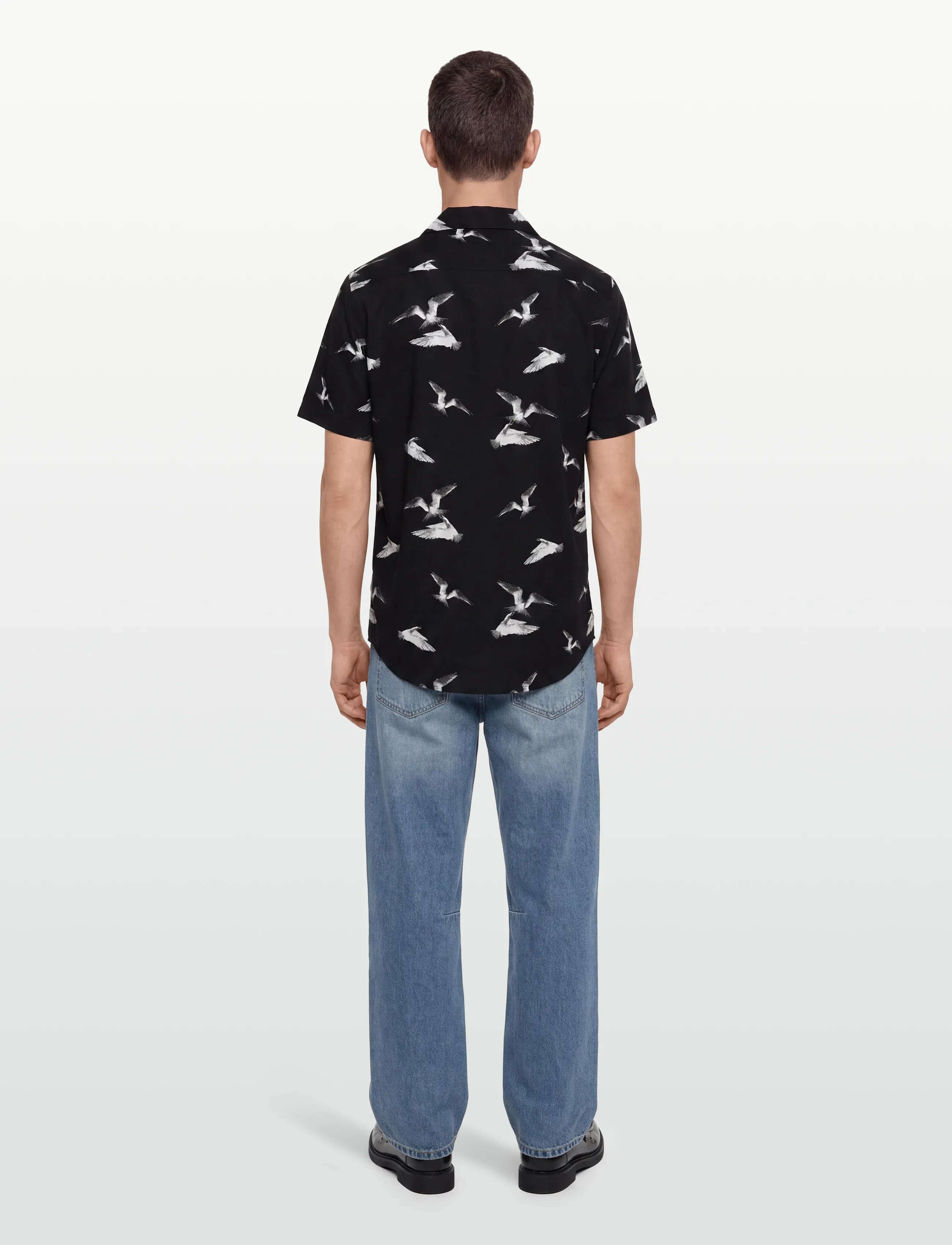 HUGO - Ellino - gemusterte hemden - black - 4