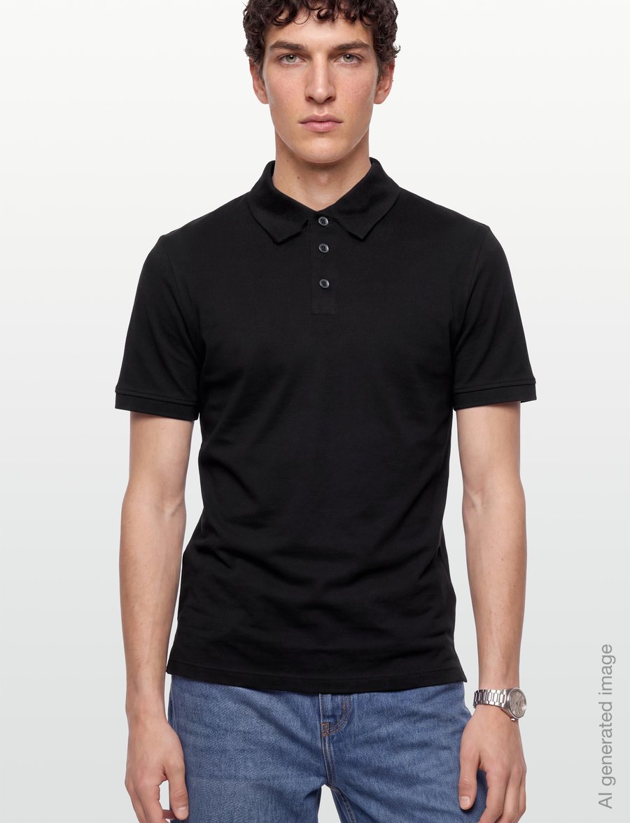 HUGO - Dimerspolon - lühikeste varrukatega polod - black - 3
