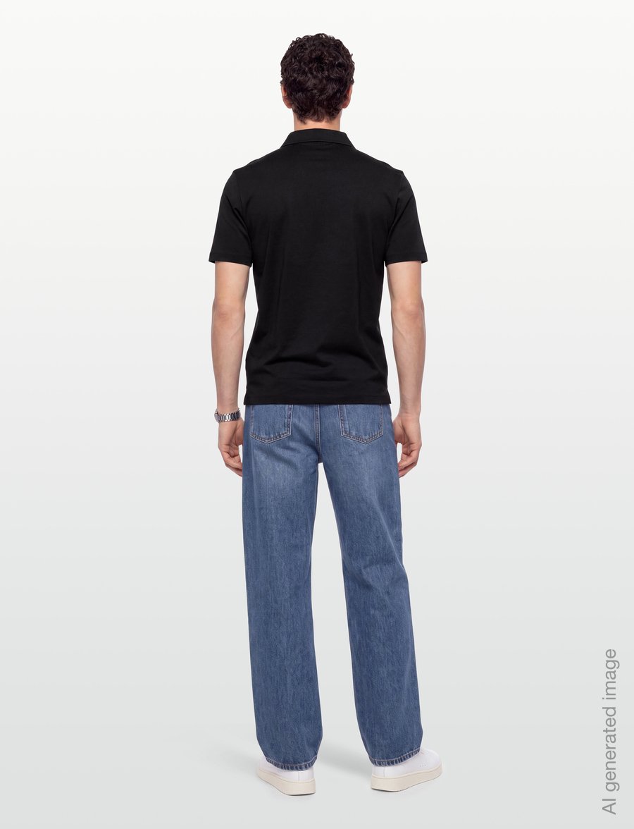 HUGO - Dimerspolon - lühikeste varrukatega polod - black - 4
