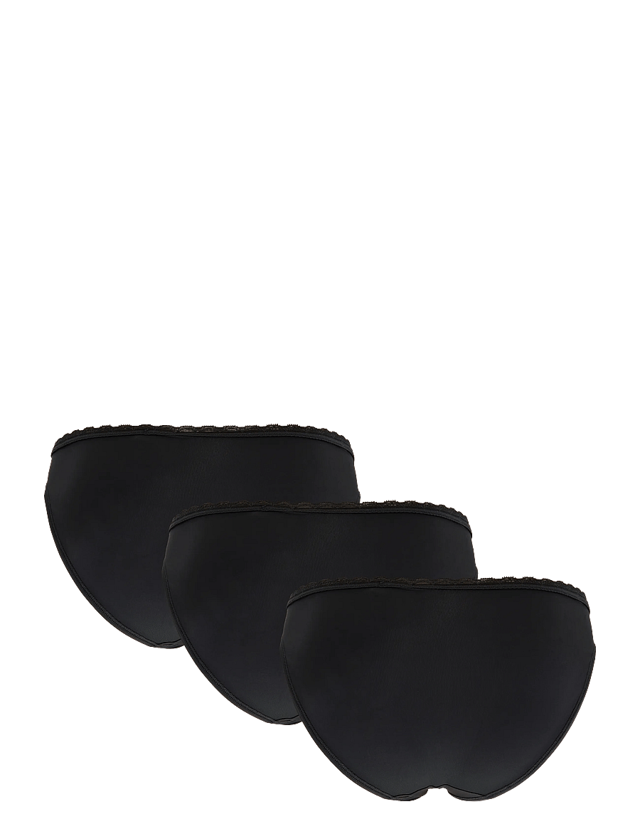 HUGO - TRIPLET MICRO BRIEF - slips - black - 1