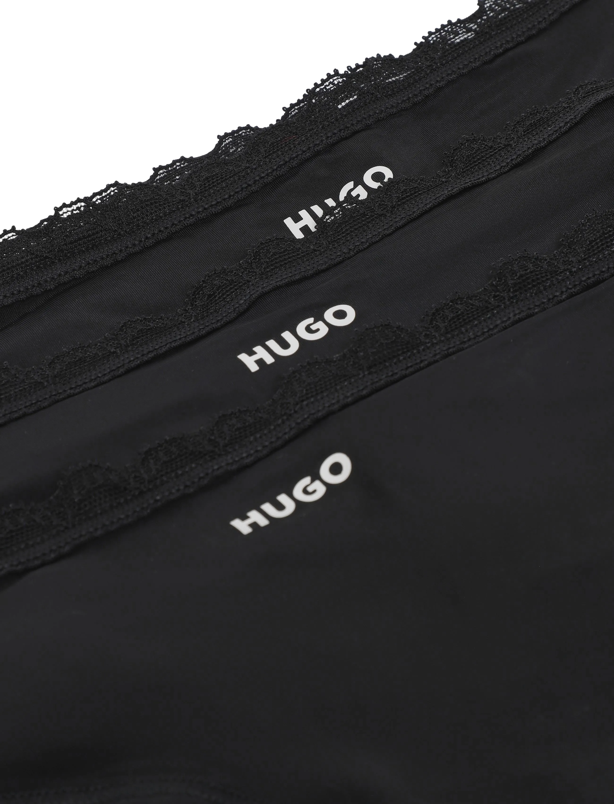 HUGO - TRIPLET MICRO BRIEF - slips - black - 2