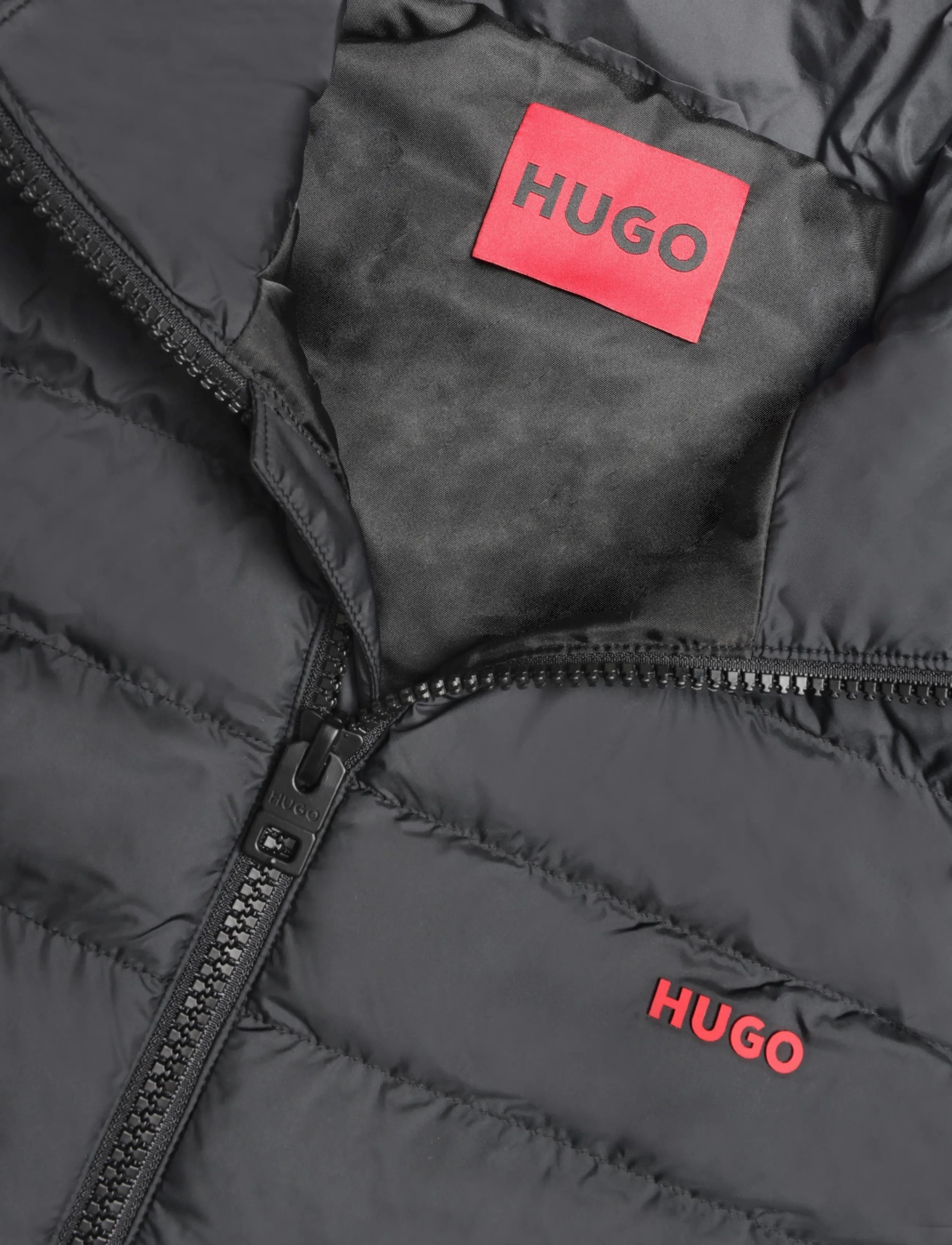 HUGO - Banks2641 - vests - black - 2