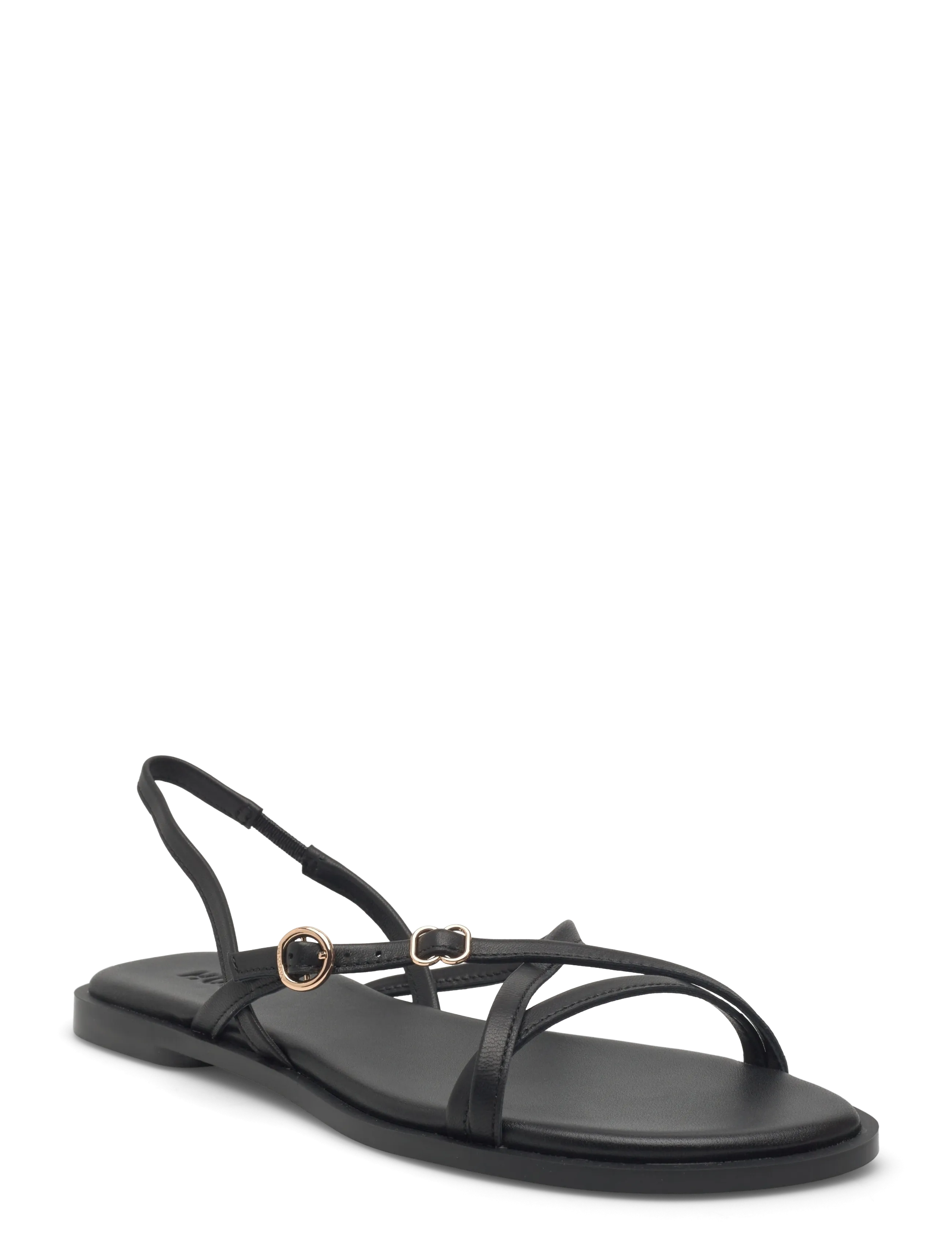 HUGO Amaryl_Sandalwl05_Na, 37, Black, Sandaler > Flade Sandals, Dame
