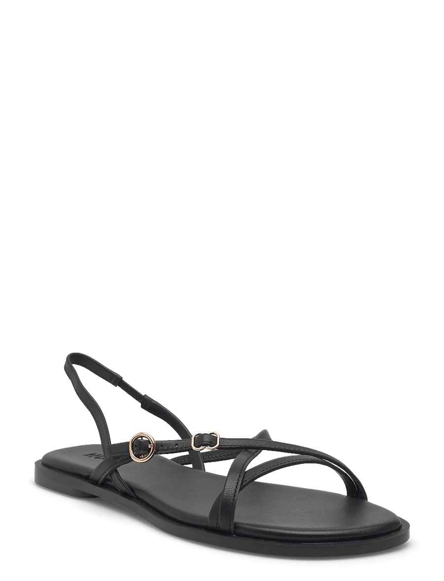 HUGO - Amaryl_SandalWl05_na - flat sandals - black - 0