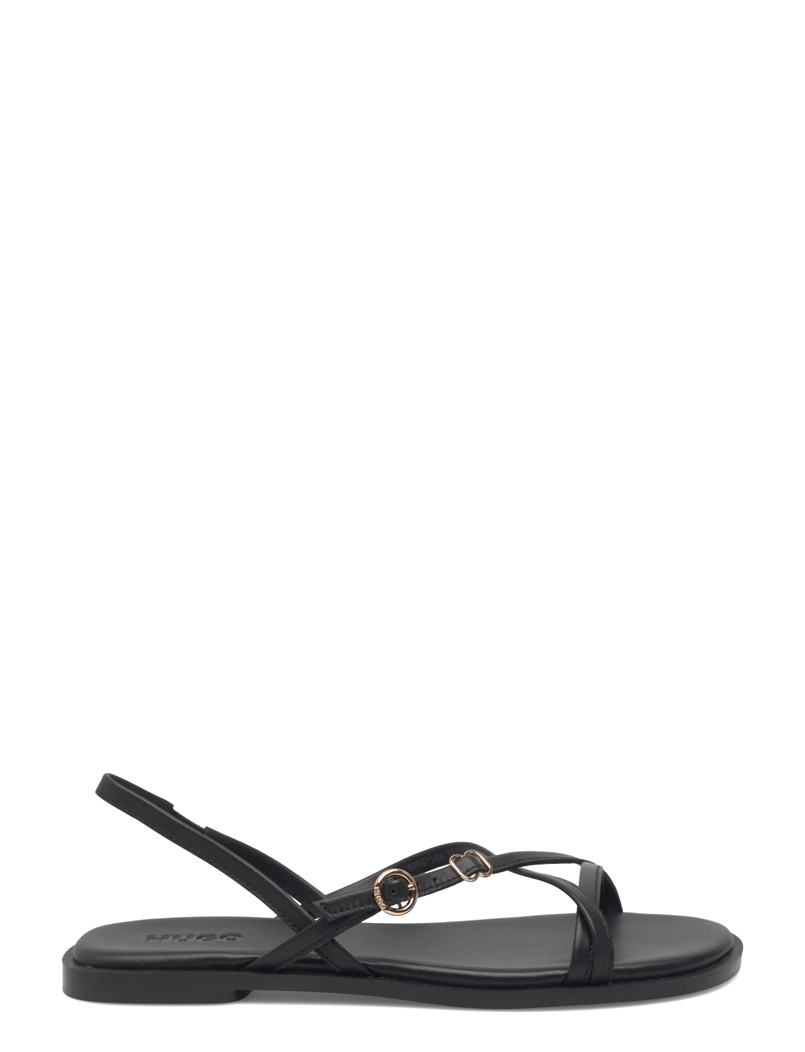 HUGO - Amaryl_SandalWl05_na - flade sandaler - black - 1