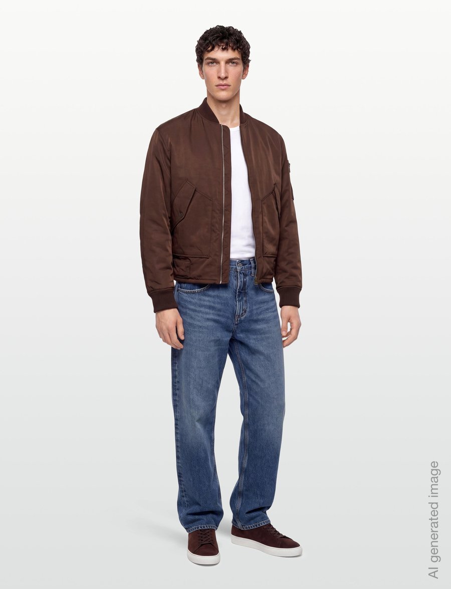 HUGO - Byser2641 - herbstjacken - brown overflow - 0