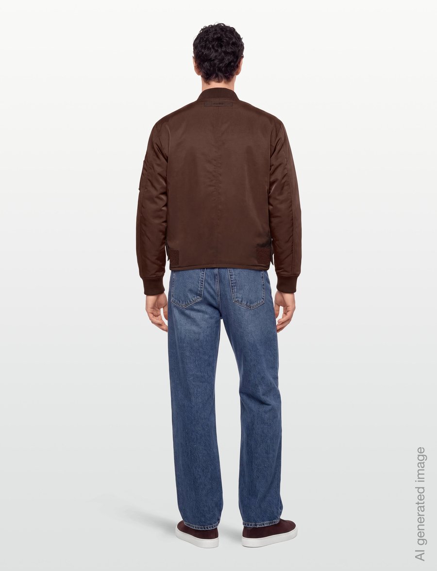 HUGO - Byser2641 - herbstjacken - brown overflow - 4
