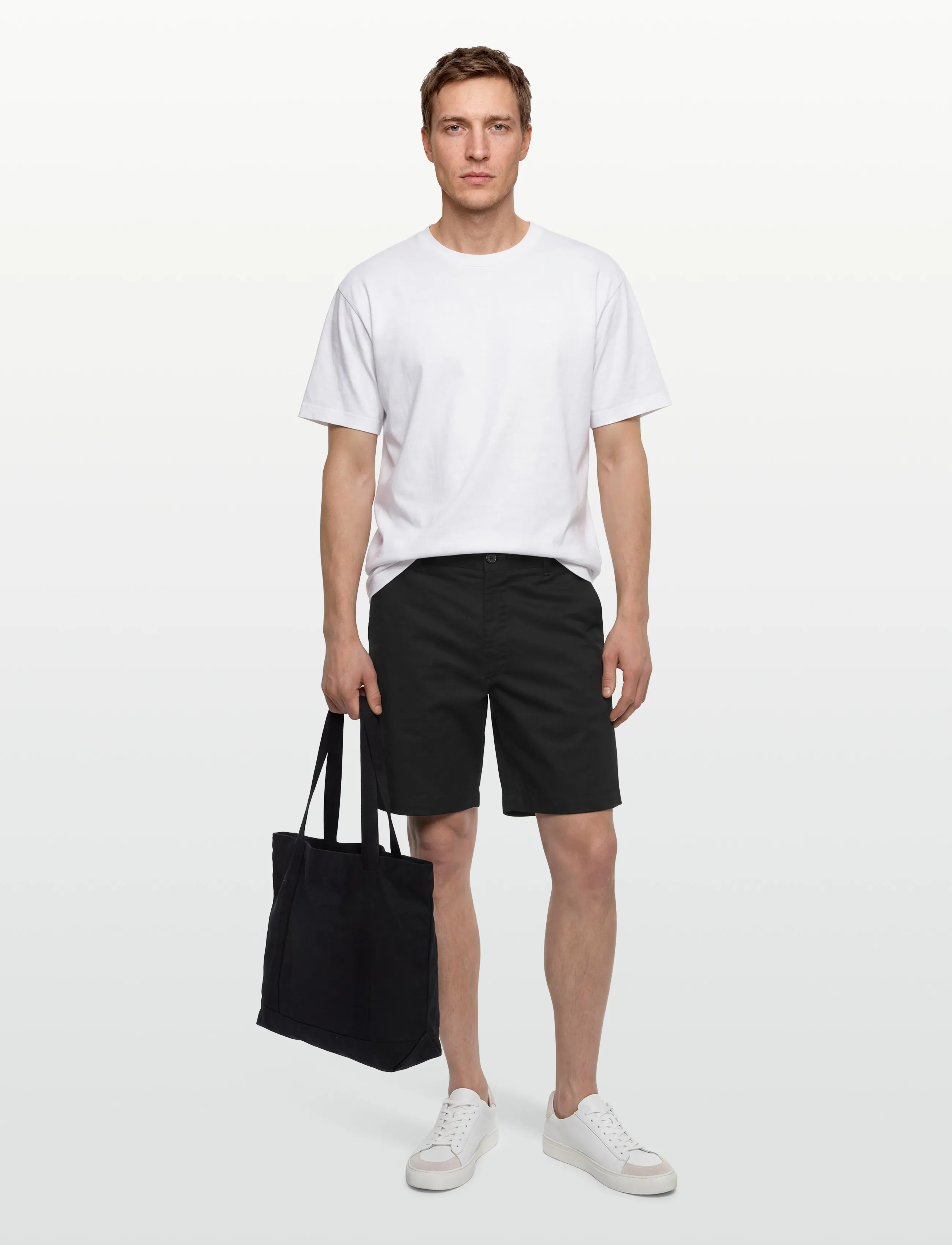 HUGO - Genar261S - chinos shorts - black - 0