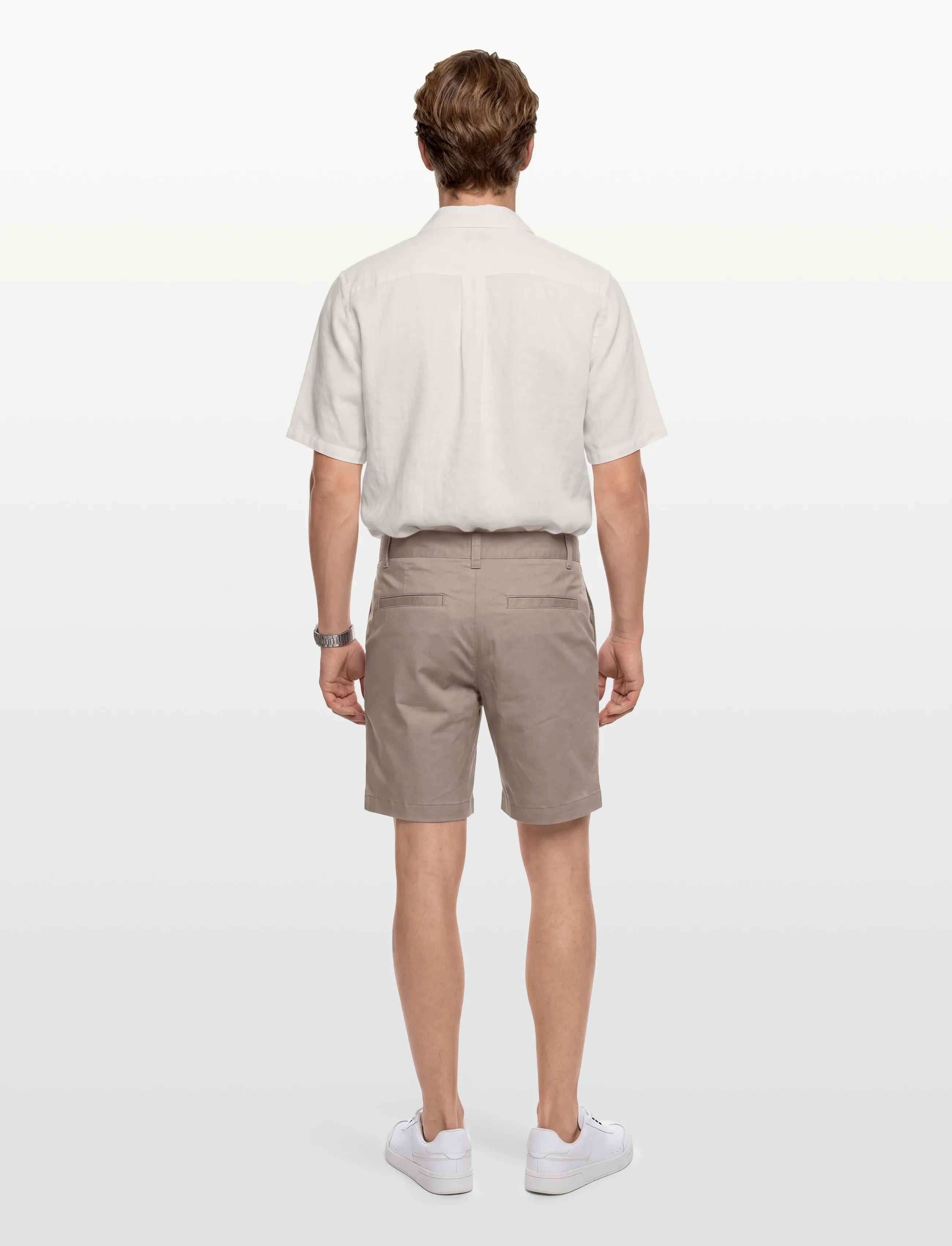 HUGO - Genar261S - chinos shorts - light/pastel brown - 4