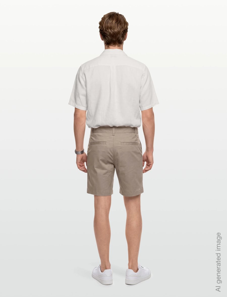 HUGO - Genar261S - chinos shorts - light/pastel brown - 4