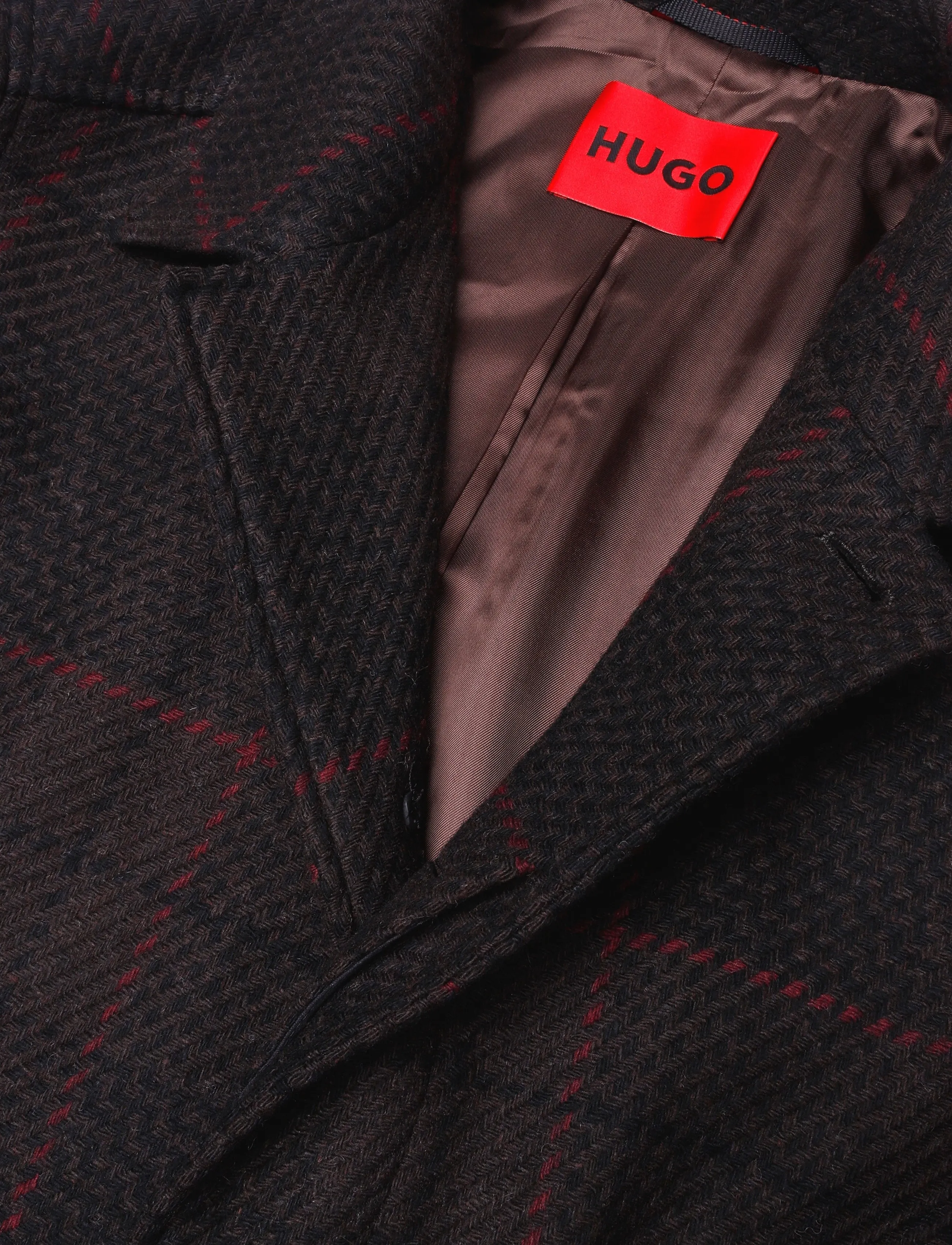 HUGO - Mettos2641 - ullrockar - brown overflow - 2