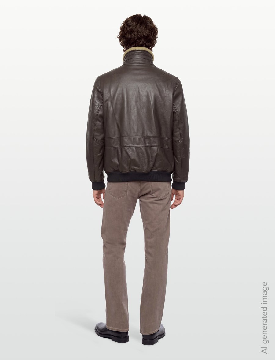 HUGO - Lorano - sügisjoped - brown overflow - 4