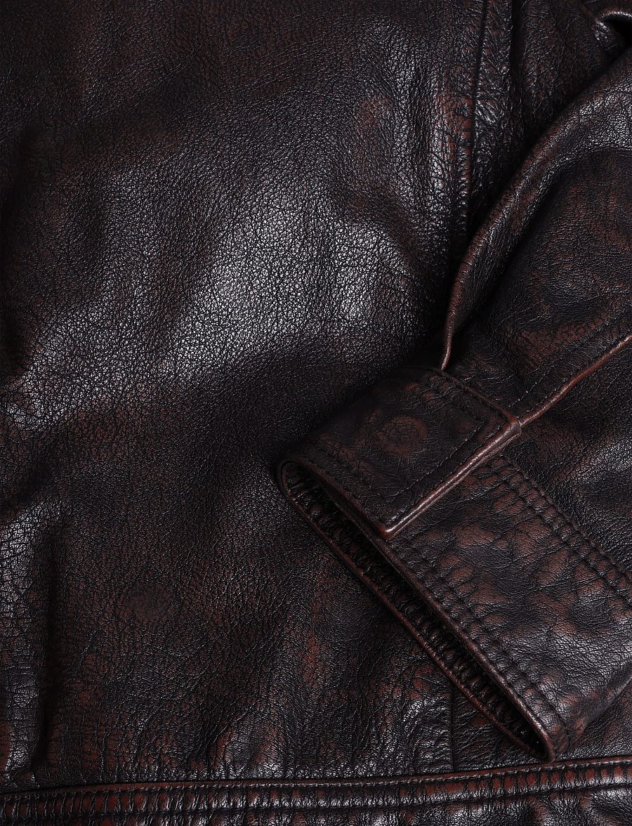 HUGO - Lerano - herbstjacken - brown overflow - 3