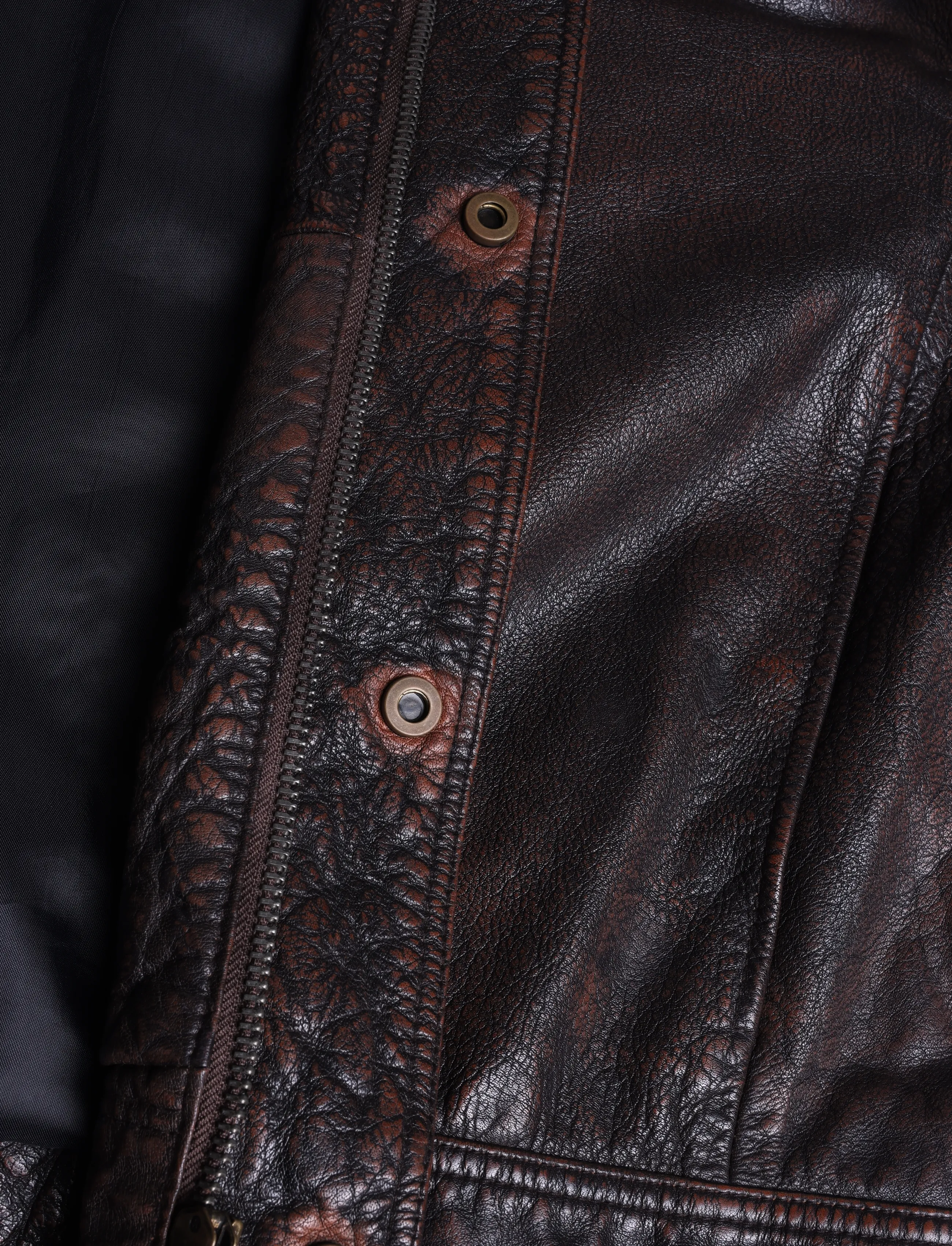 HUGO - Lerano - herbstjacken - brown overflow - 4