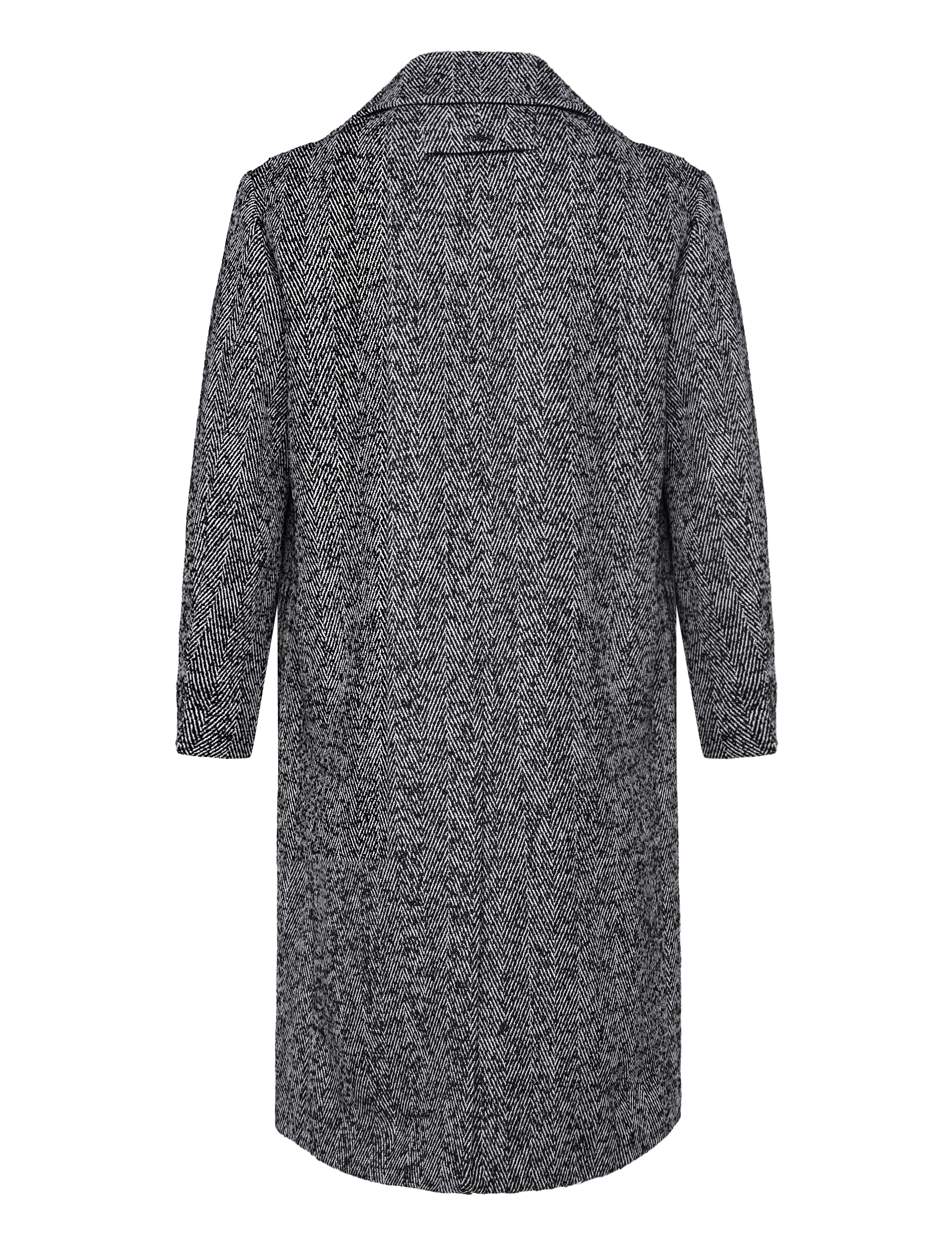 HUGO - Milas2641 - villased mantlid - dark grey - 1