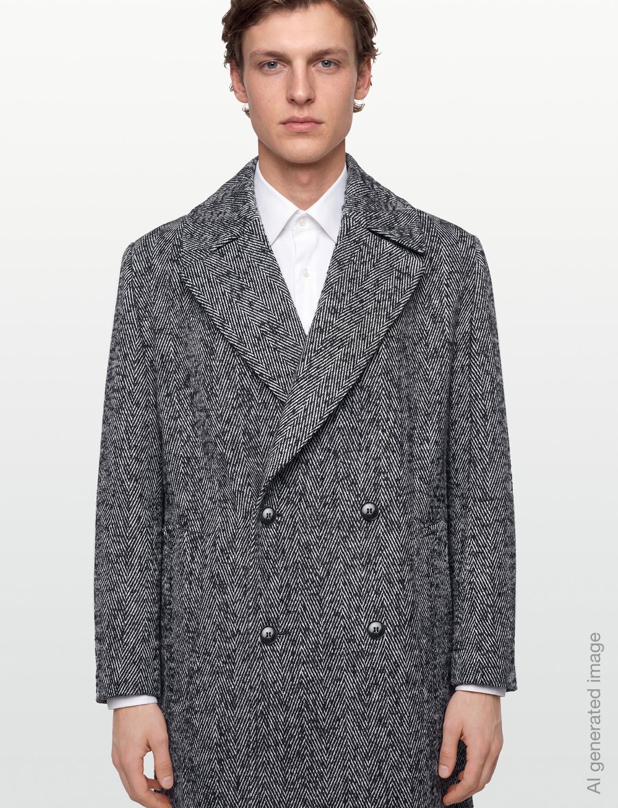 HUGO - Milas2641 - manteaux de laine - dark grey - 3