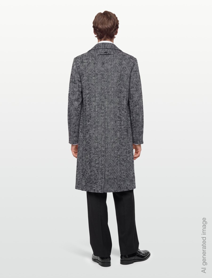 HUGO - Milas2641 - manteaux de laine - dark grey - 4