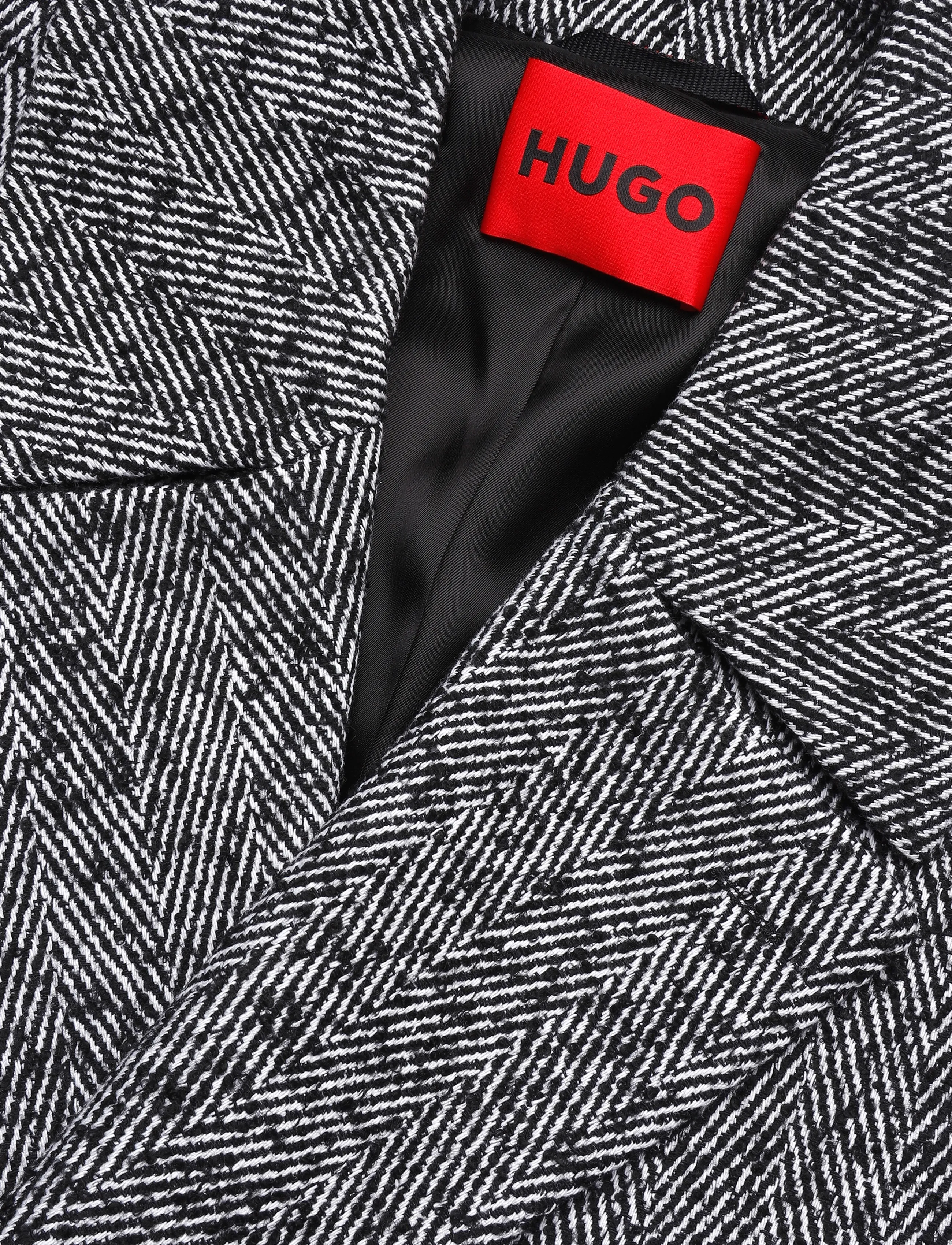 HUGO - Milas2641 - villased mantlid - dark grey - 2