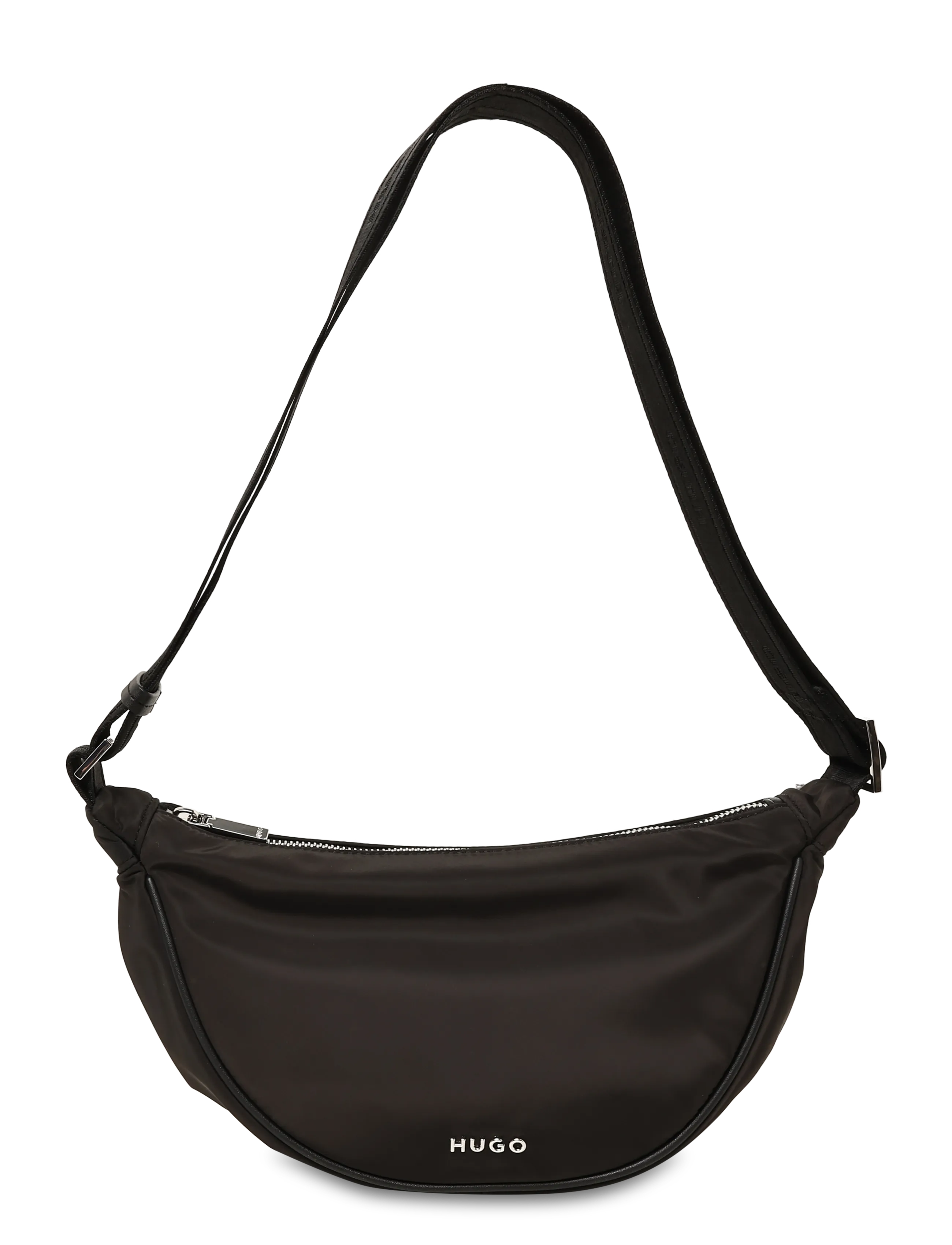 HUGO Orin N_Hobo Halfmoon - Kotid - BLACK / black