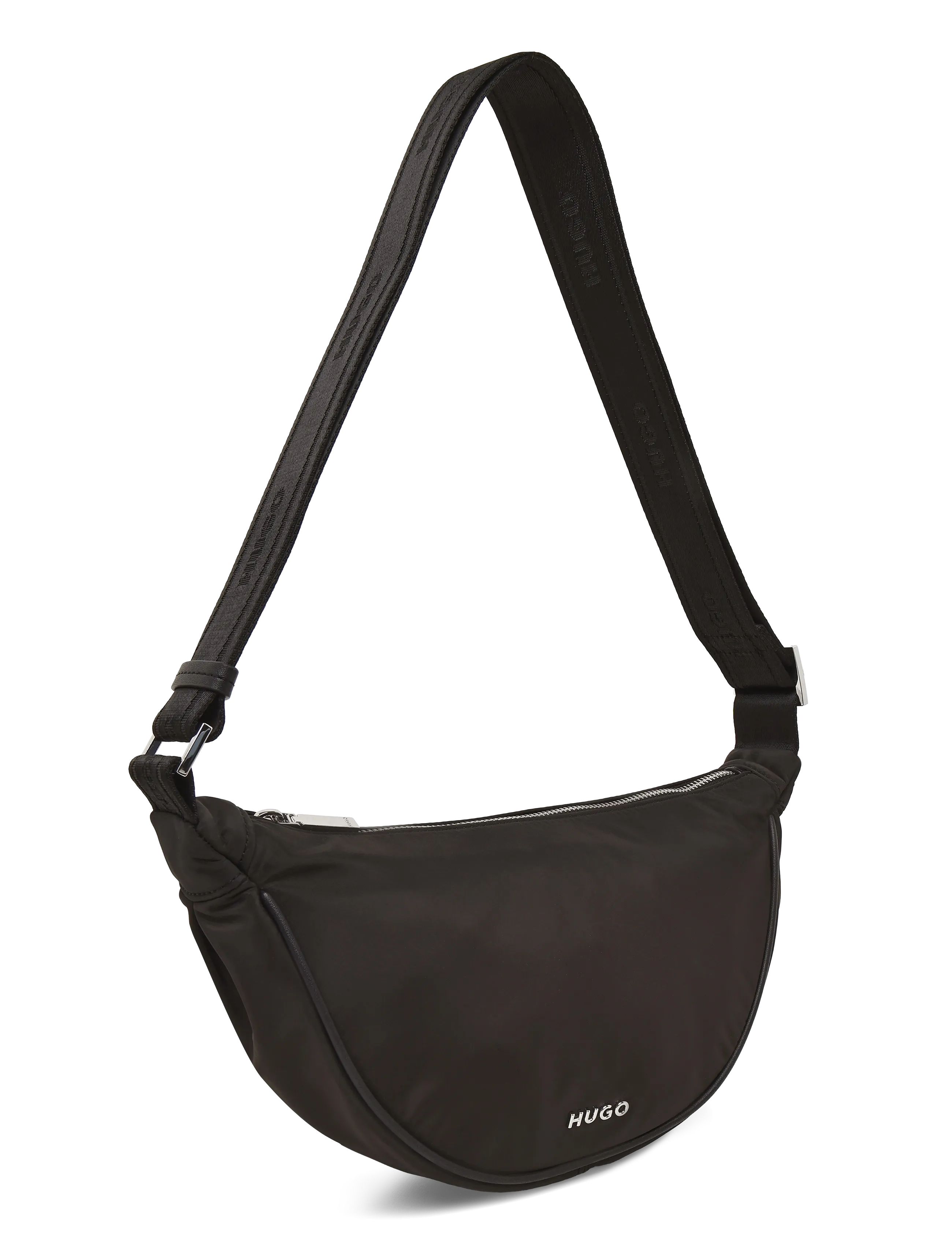 HUGO - Orin N_Hobo Halfmoon - igapäevane stiil - black - 2