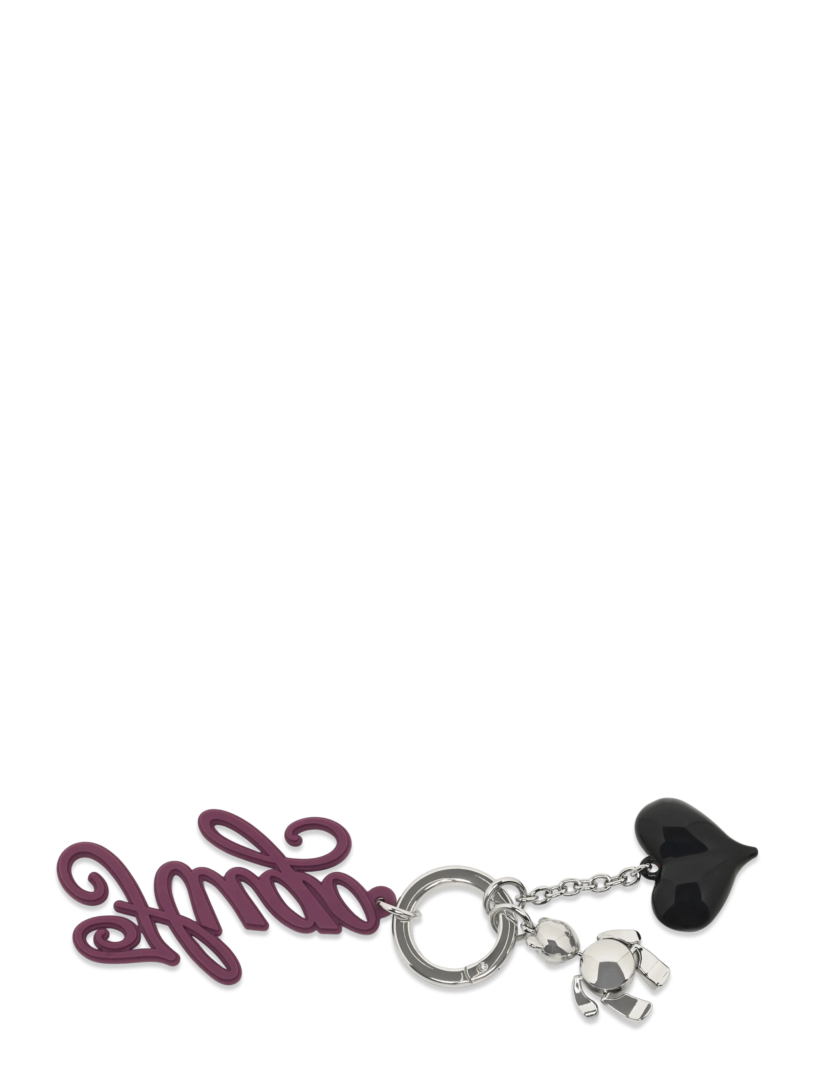 HUGO - Clioh_Charm HUGO - nøgleringe & bag charms - dark pink - 1