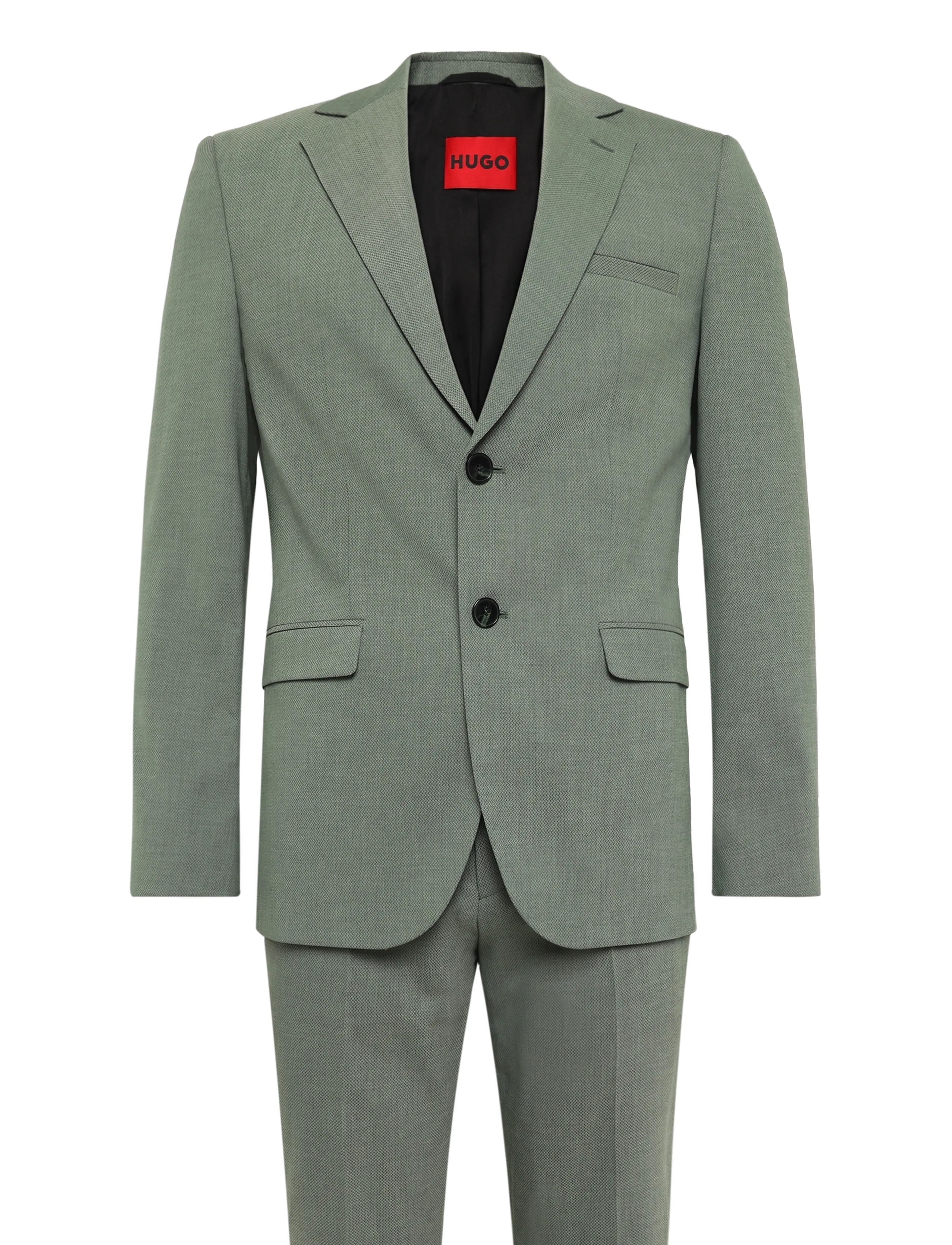 HUGO Arti-Hesten253X - Ülikonnad - OPEN GREEN / khaki/green