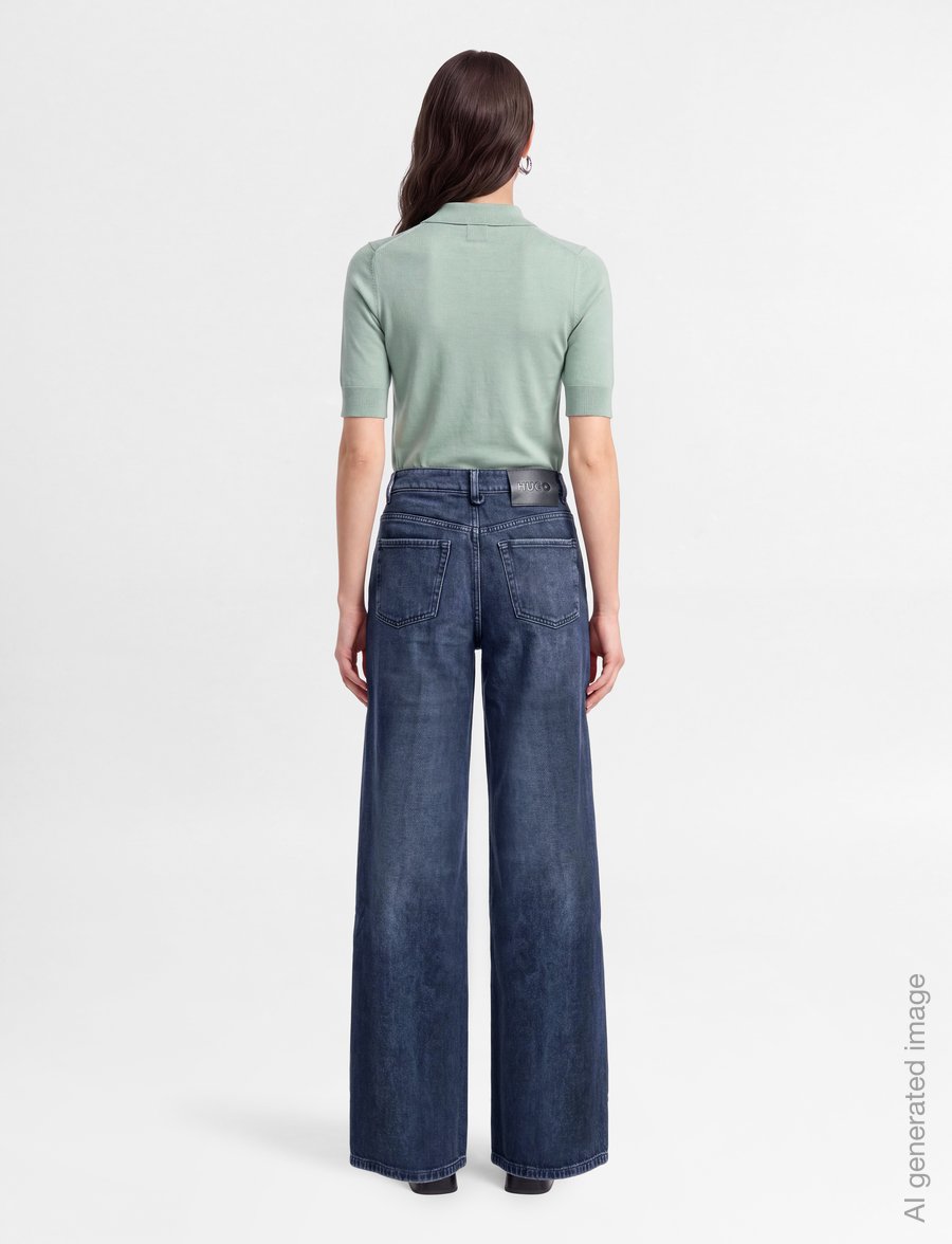 HUGO - 937_17 - barrel jeans - navy - 4