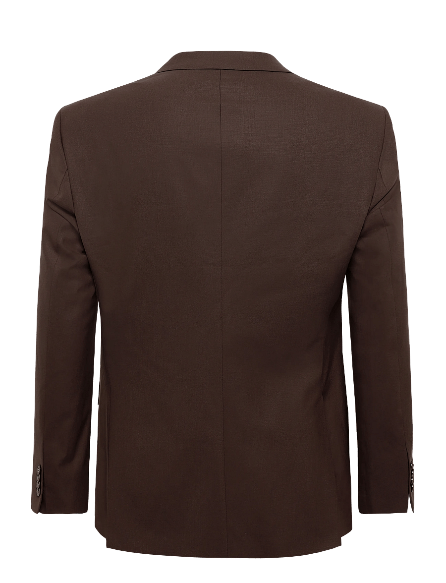 HUGO - Henry-Getlin253X - einreiher - brown overflow - 1