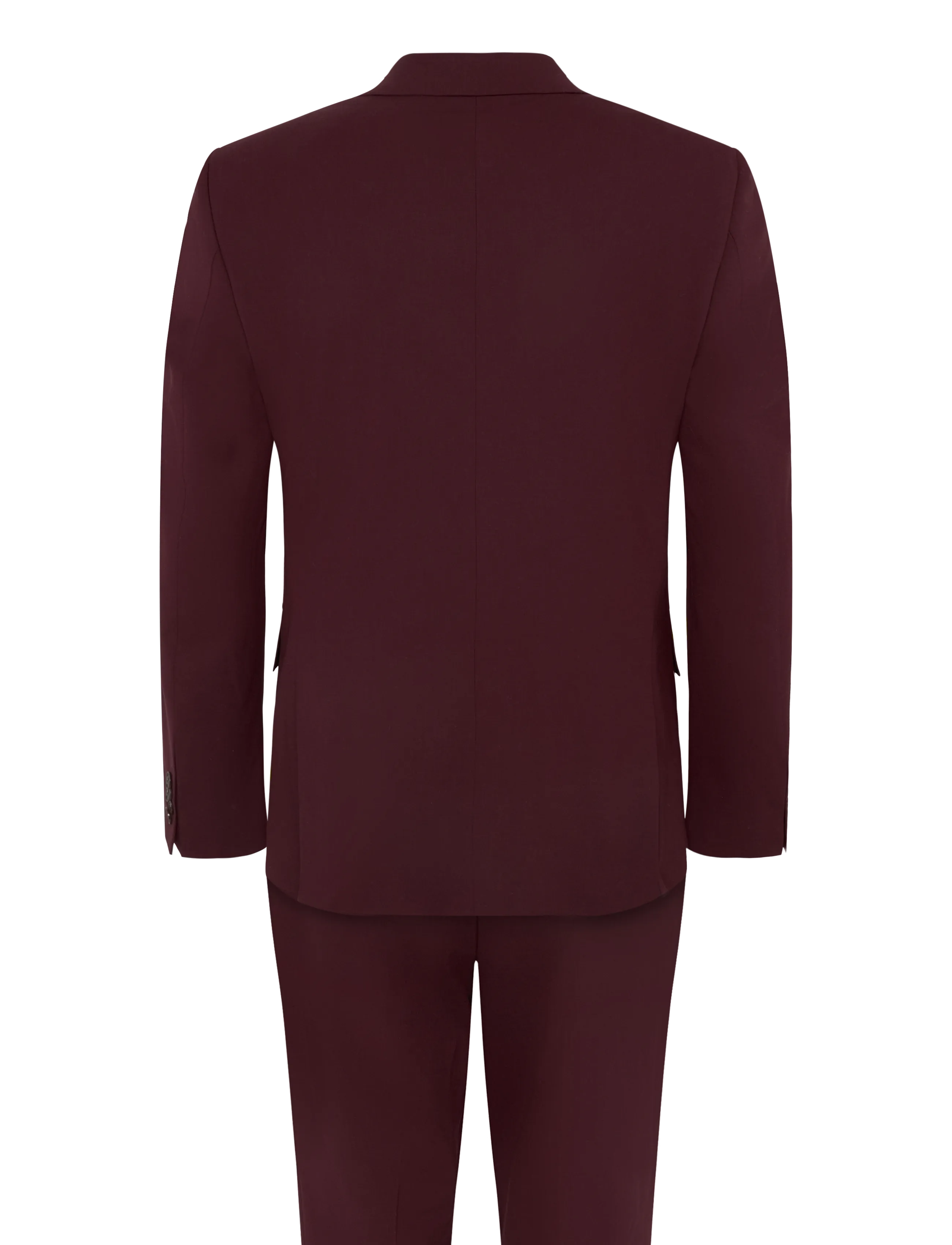HUGO - Henry-Getlin253X - Ühe rinnatisega pintsakud - dark red - 1