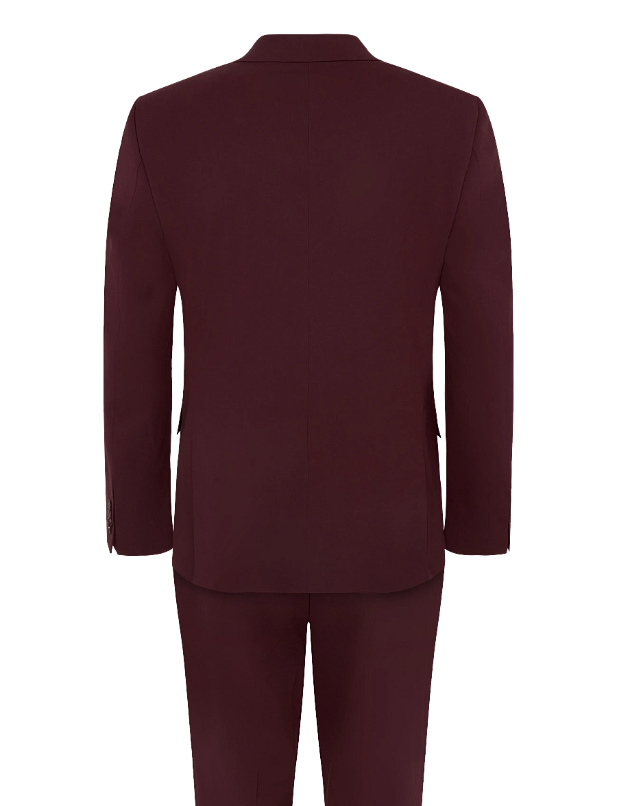 HUGO - Henry-Getlin253X - single breasted blazers - dark red - 1