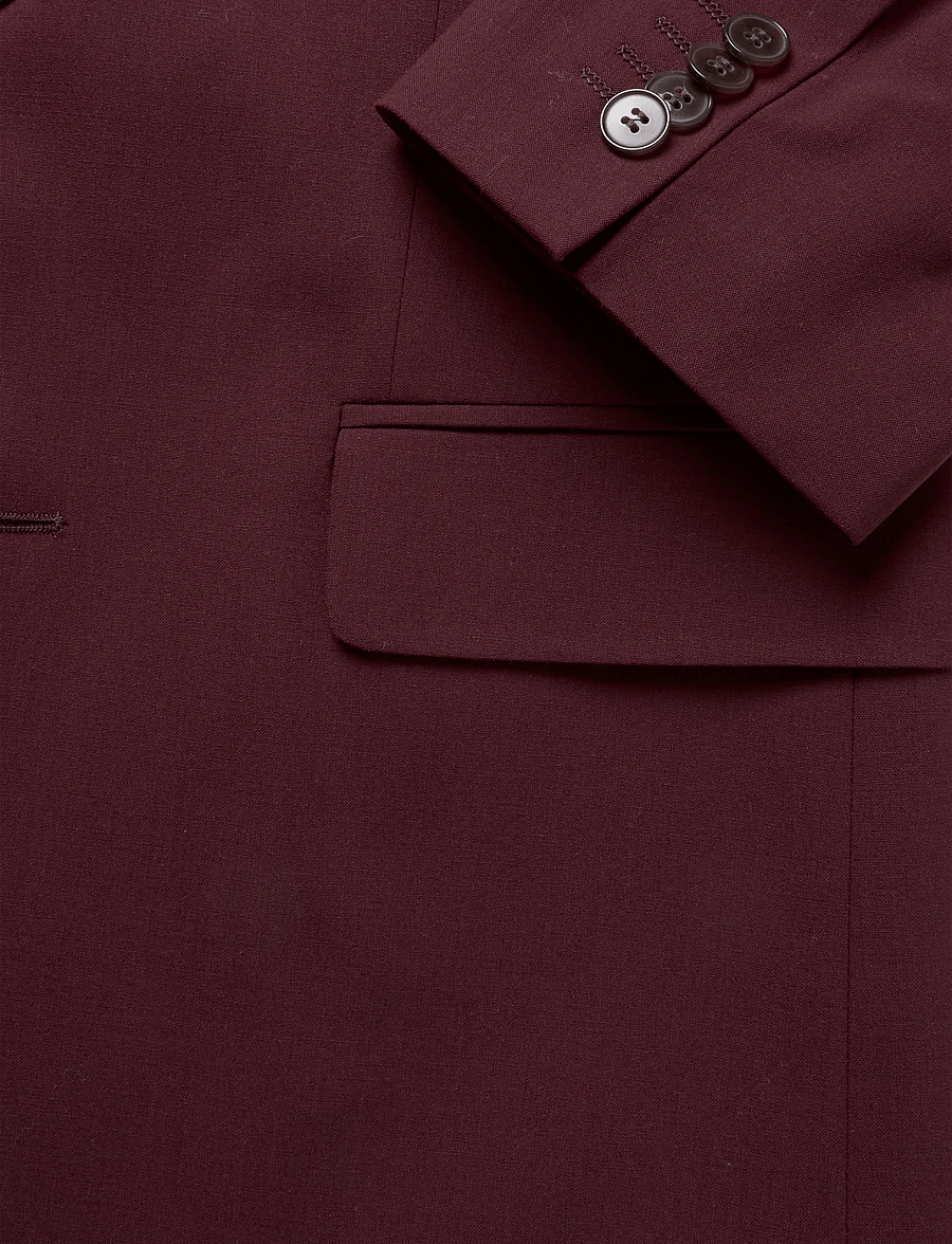 HUGO - Henry-Getlin253X - single breasted blazers - dark red - 5