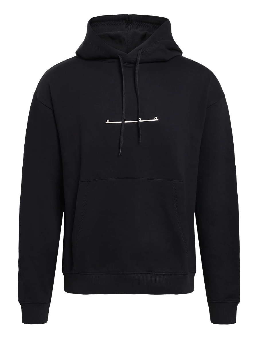 HUGO - Datrihood - hoodies - black - 0