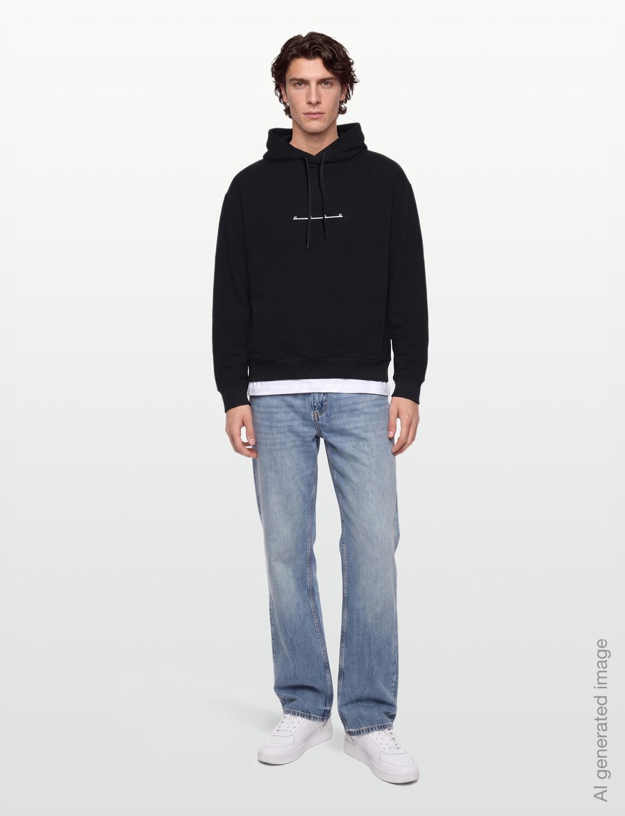 HUGO - Datrihood - hoodies - black - 0