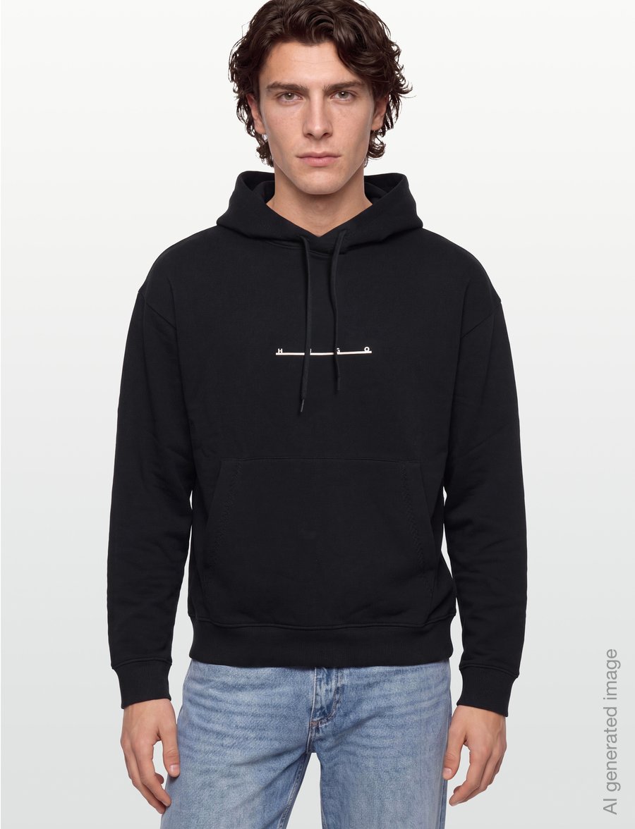 HUGO - Datrihood - hoodies - black - 3