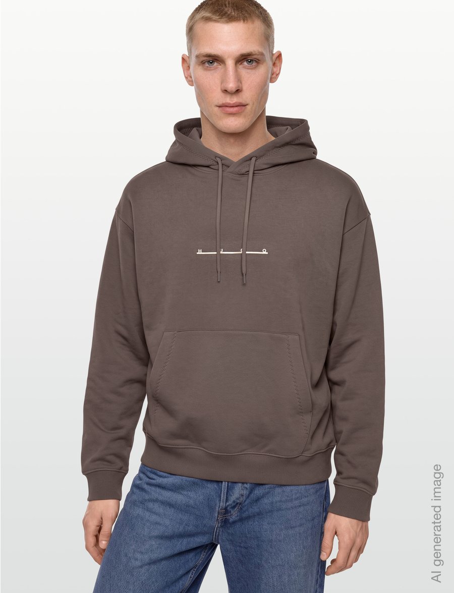 HUGO - Datrihood - hoodies - rust/copper - 3