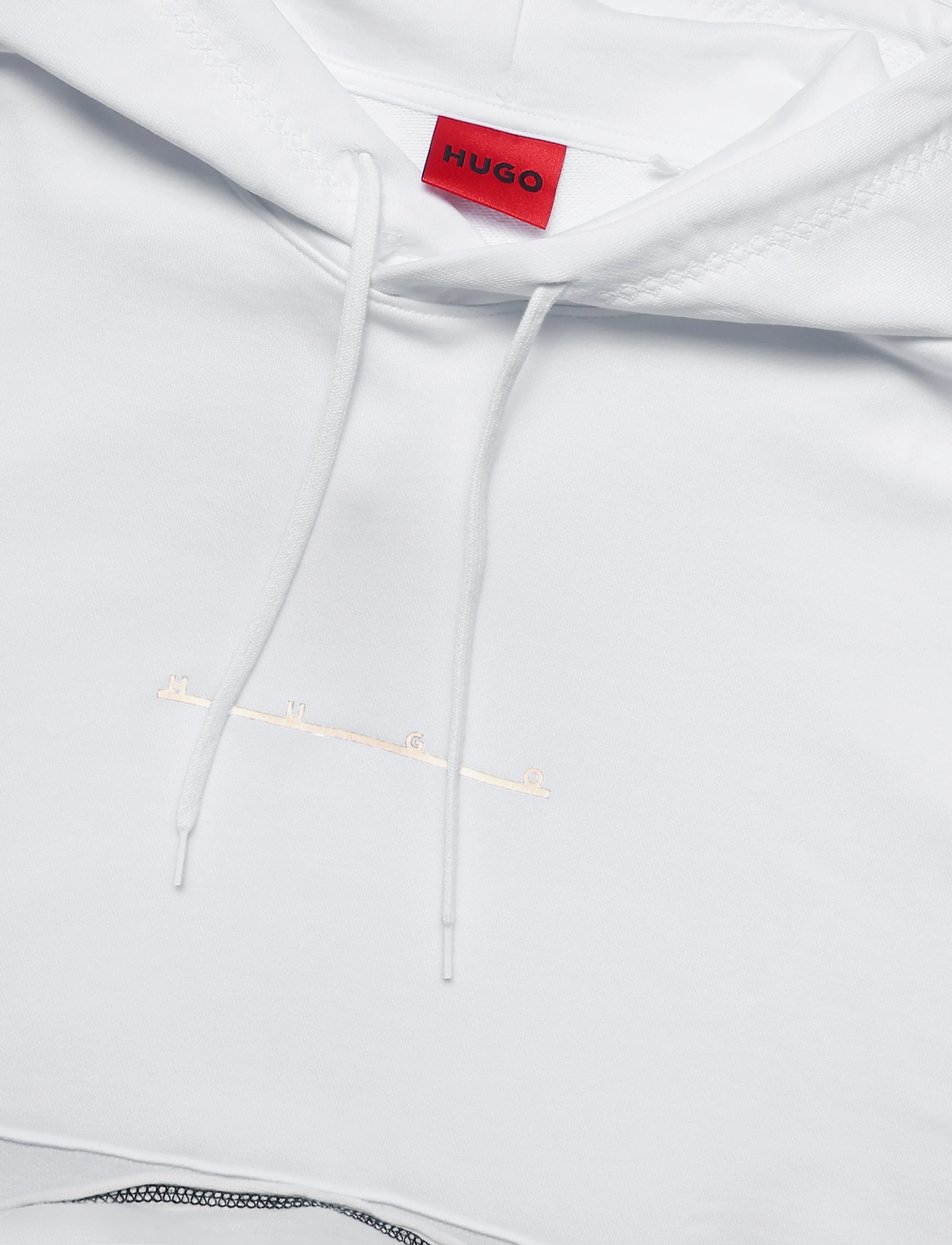 HUGO - Datrihood - hoodies - white - 2
