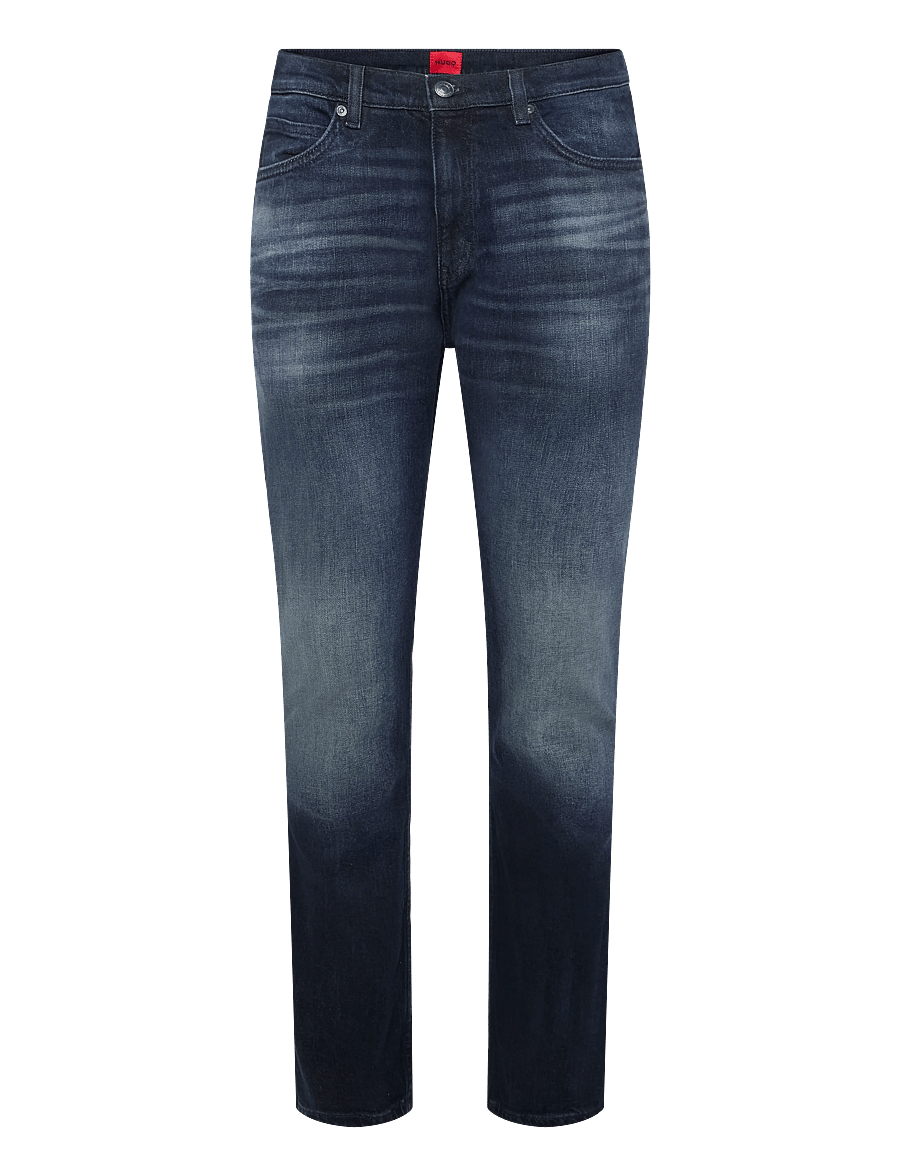 HUGO - HUGO 708 - klassikalised teksad - navy - 0