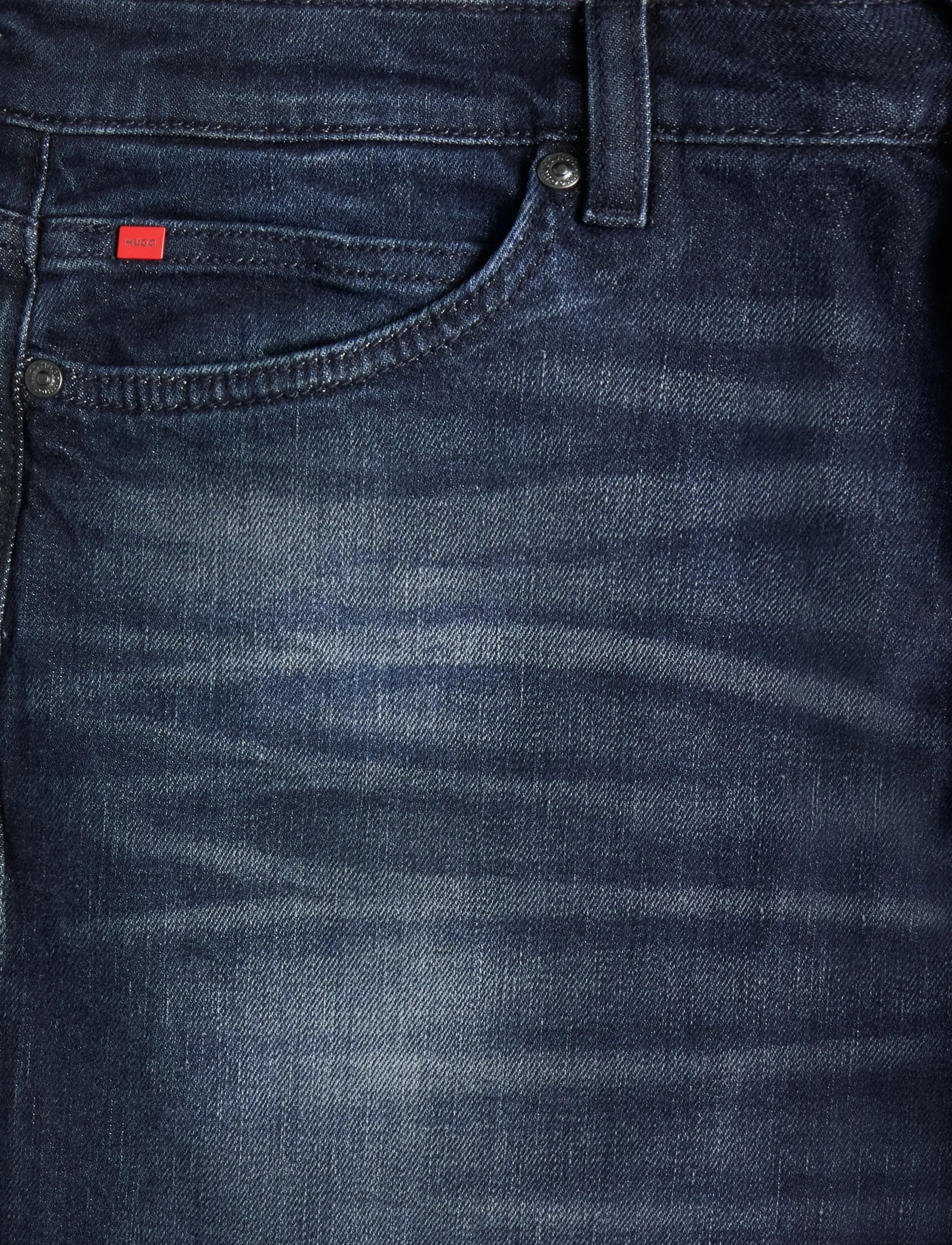 HUGO - HUGO 708 - klassikalised teksad - navy - 2