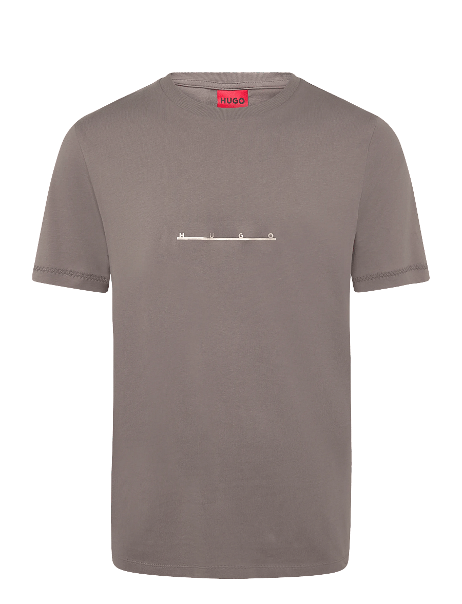 HUGO - Datri - kurzärmelige t-shirts - rust/copper - 0