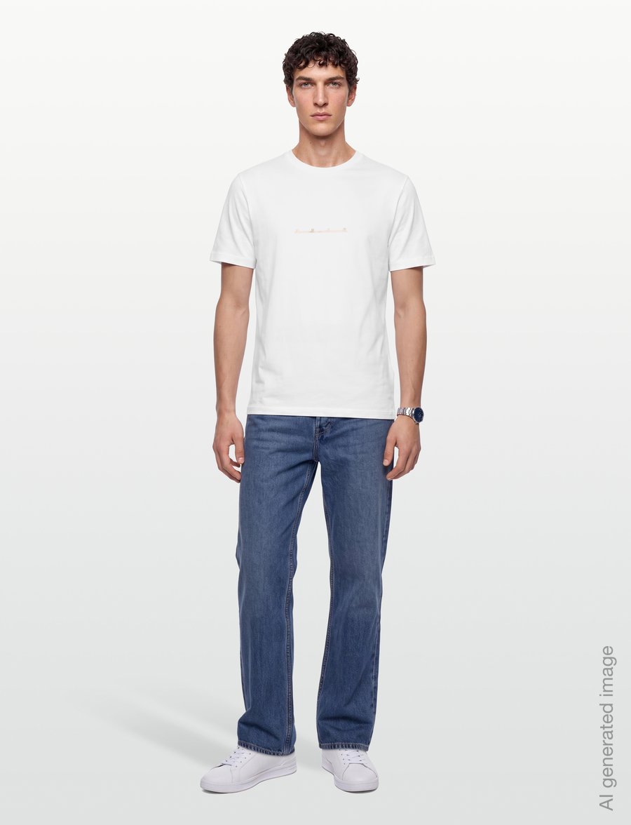 HUGO - Datri - kortärmade t-shirts - white - 0